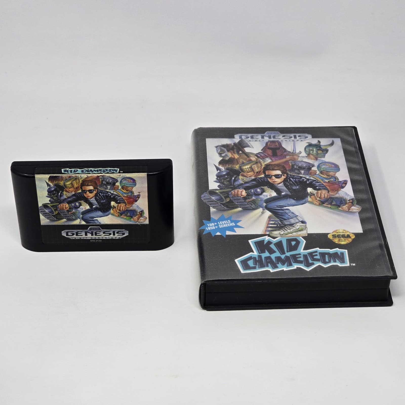 Kid Chameleon (Sega Genesis) Case & Cartridge TESTED
