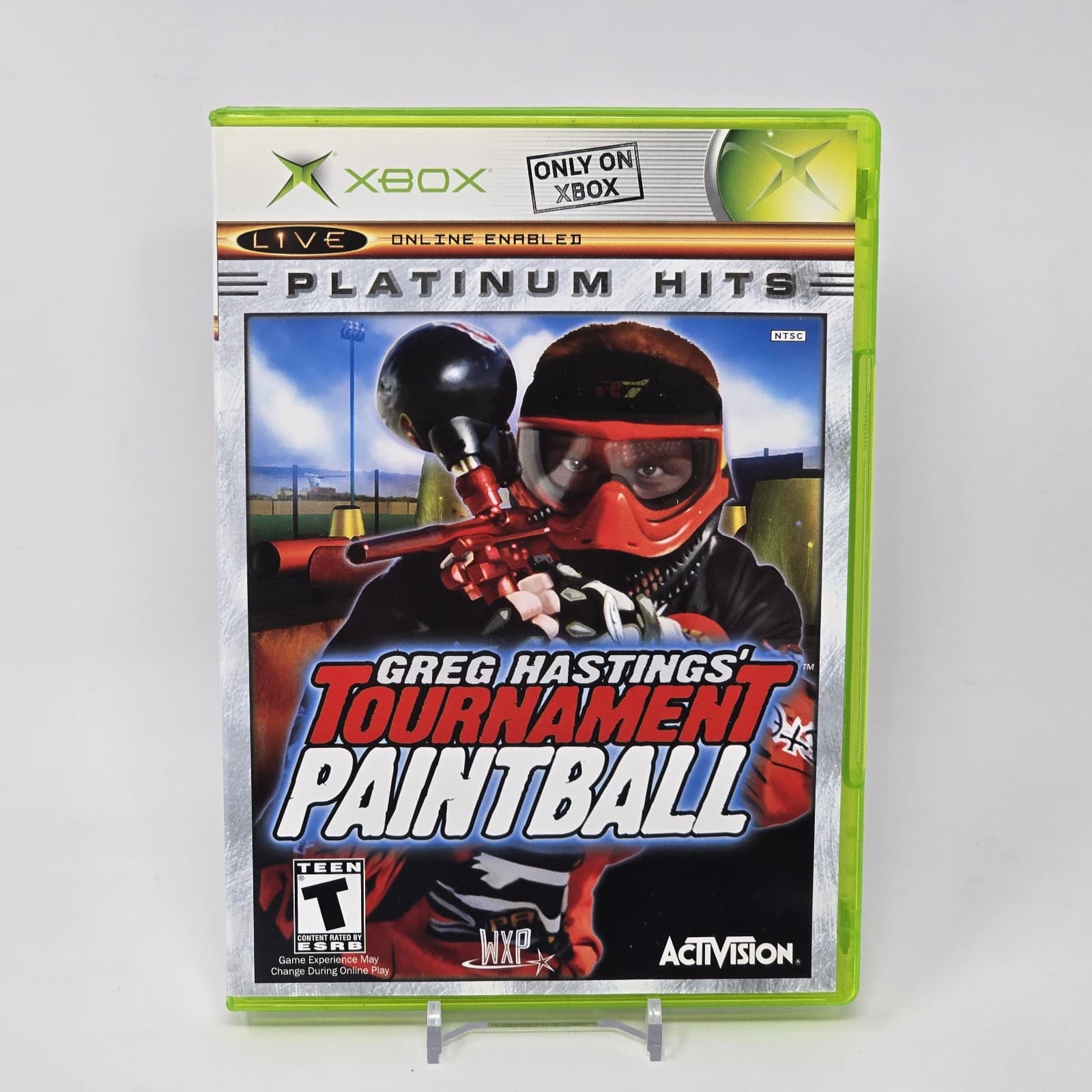Greg Hastings' Tournament Paintball (Original Xbox) Platinum Case & Disc TESTED