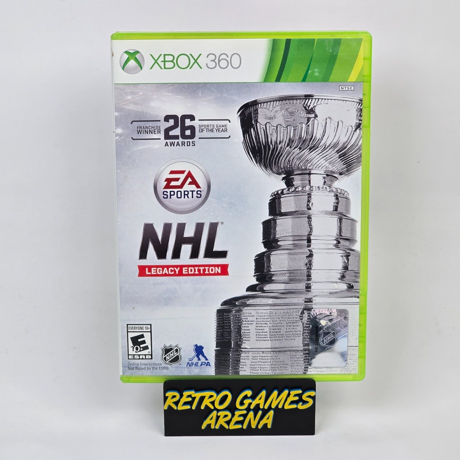 NHL Legacy Edition (Xbox 360) CIB COMPLETE