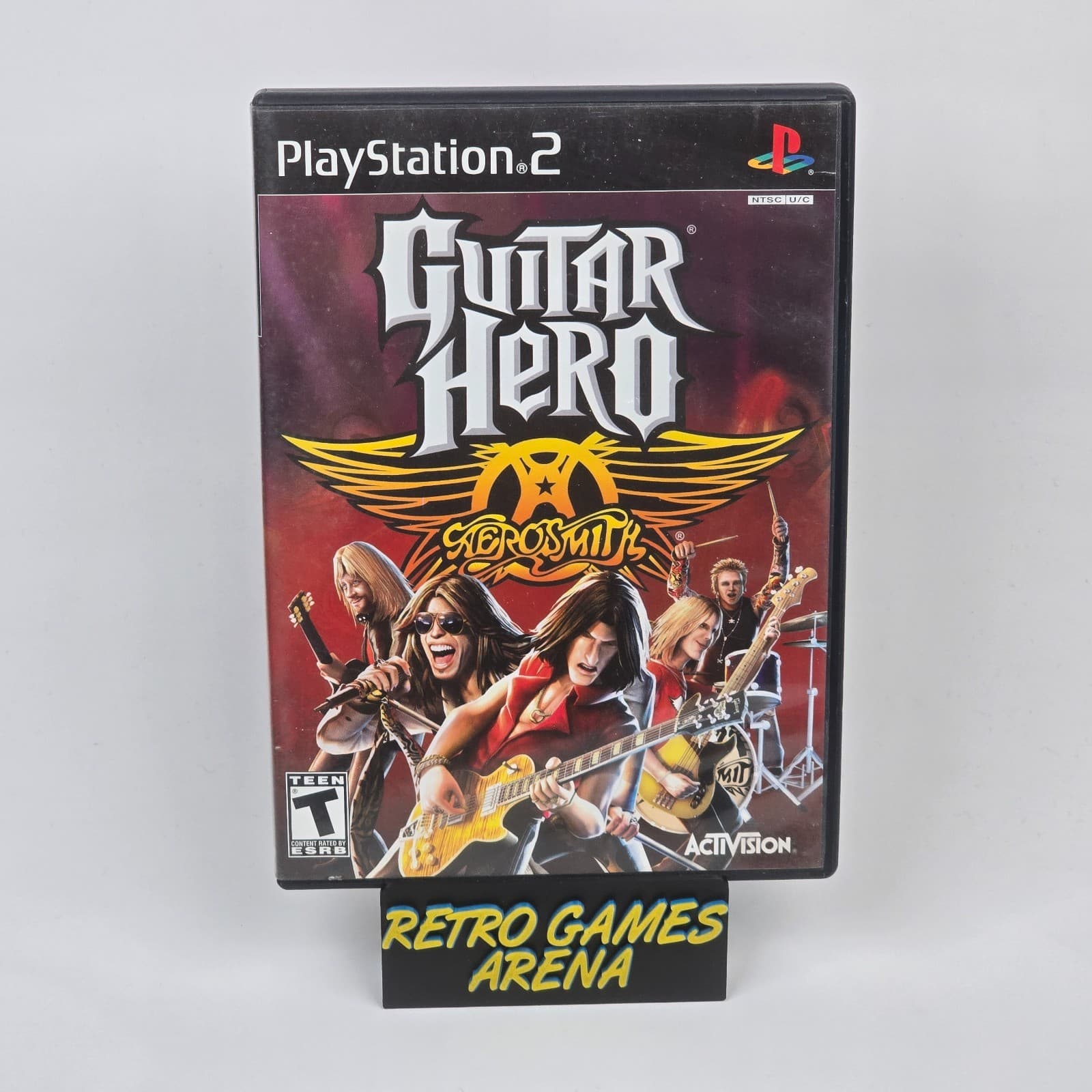 Guitar Hero: Aerosmith (PlayStation 2 PS2) CIB COMPLETE