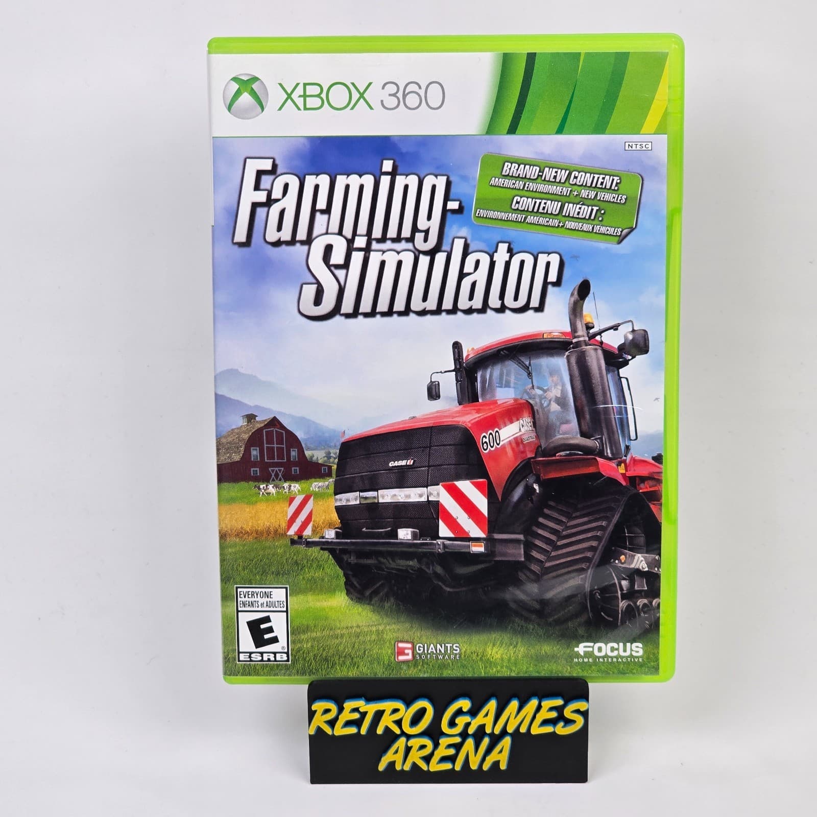 Farming Simulator (Xbox 360) CIB COMPLETE
