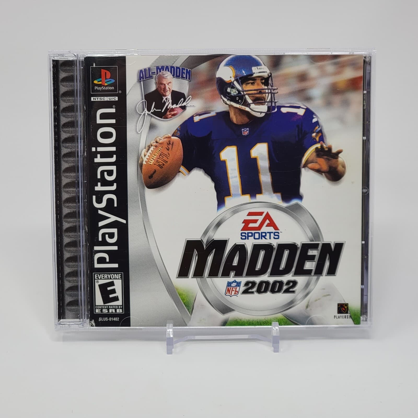 Madden NFL 2002 (PlayStation 1 PS1) CIB COMPLETE & TESTED