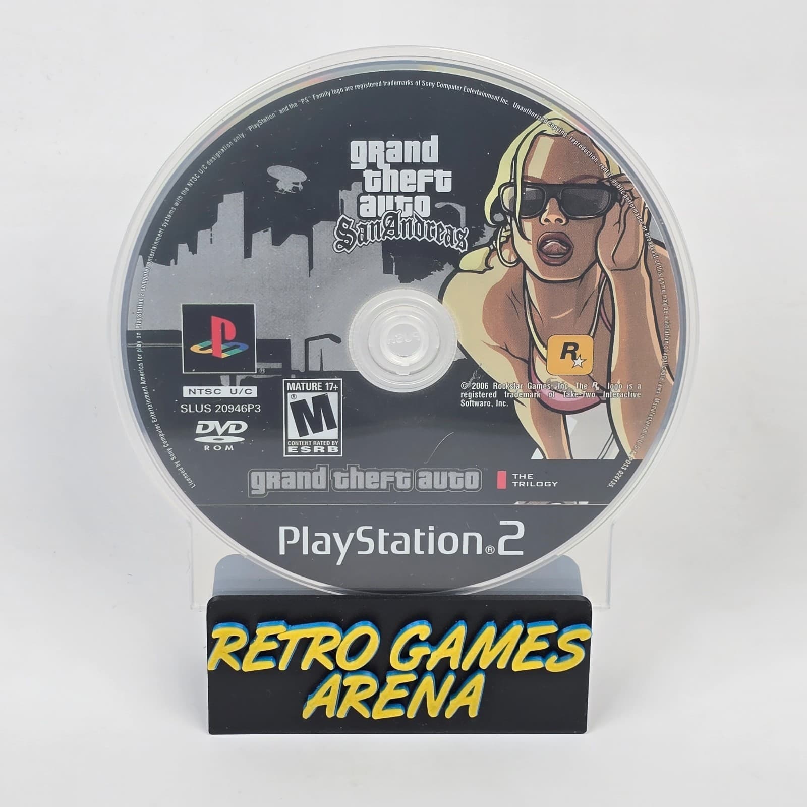 Grand Theft Auto: San Andreas (PlayStation 2 PS2)Trilogy Disc