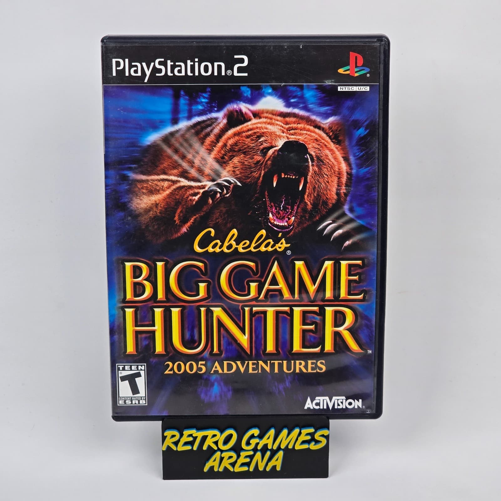 Cabela's Big Game Hunter: 2005 Adventures (PlayStation 2 PS2) Case & Disc