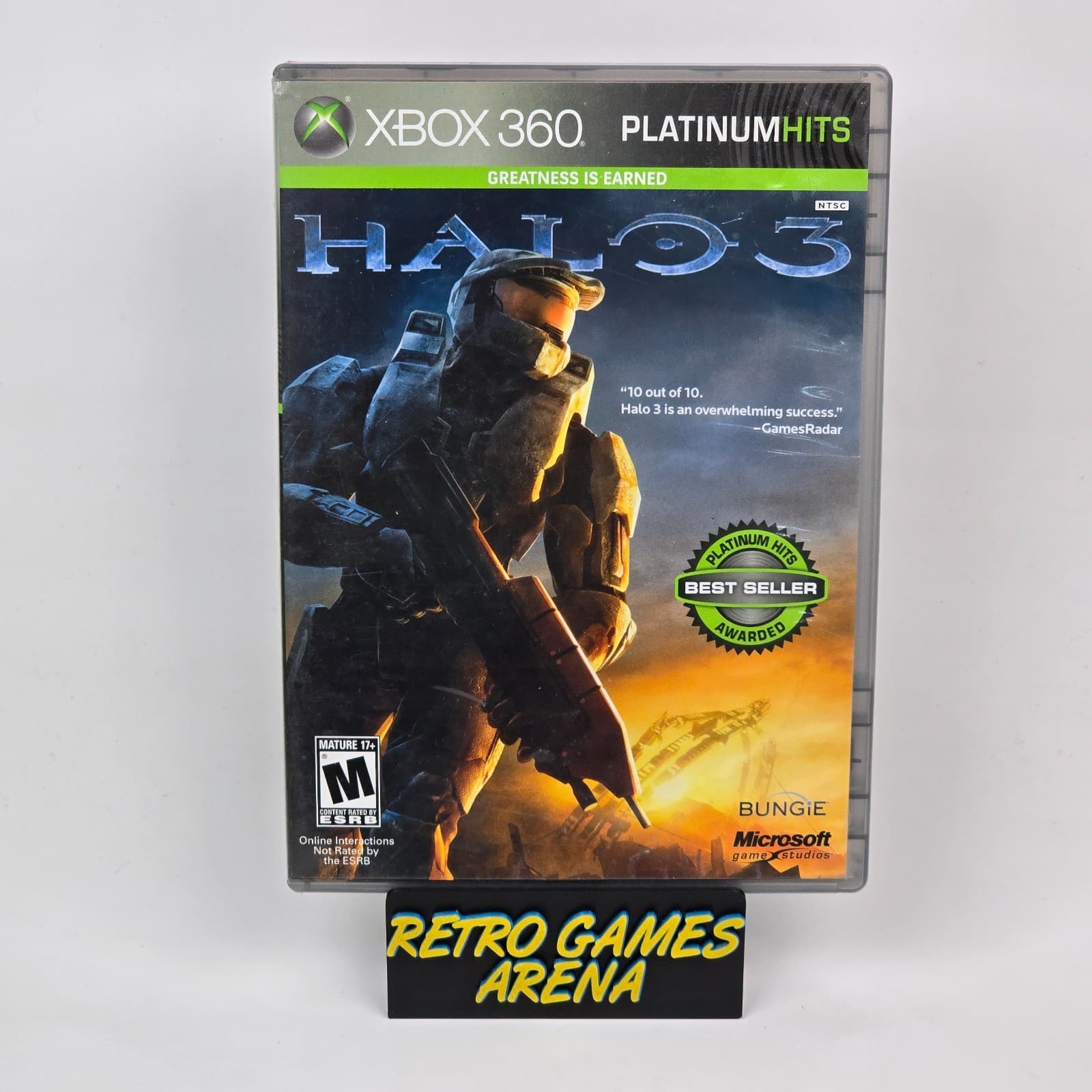 Halo 3 (Xbox 360) Platinum Hits CIB COMPLETE