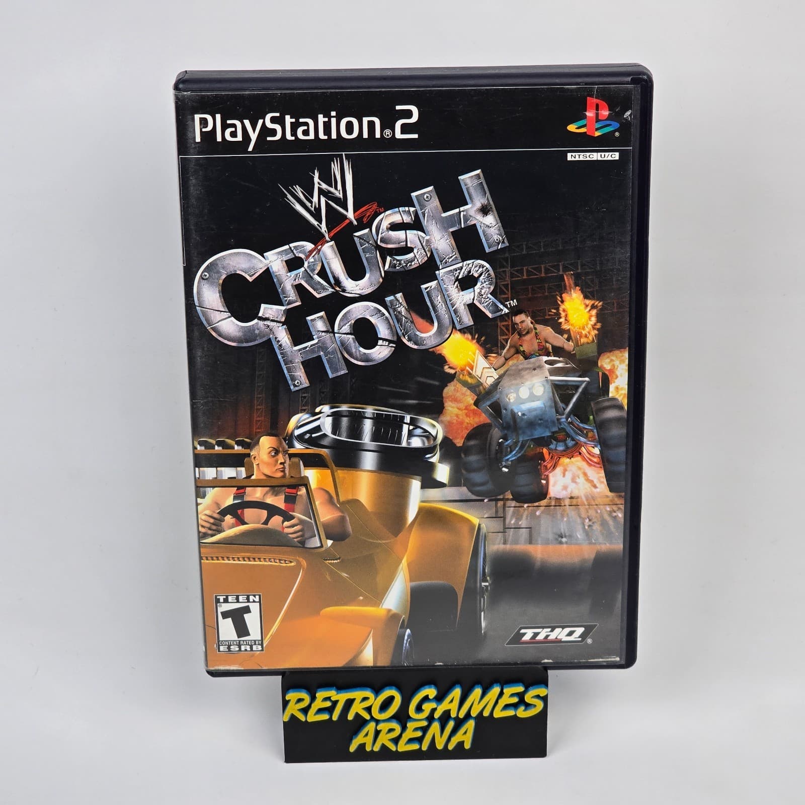 WWE Crush Hour (PlayStation 2 PS2) Case & Disc