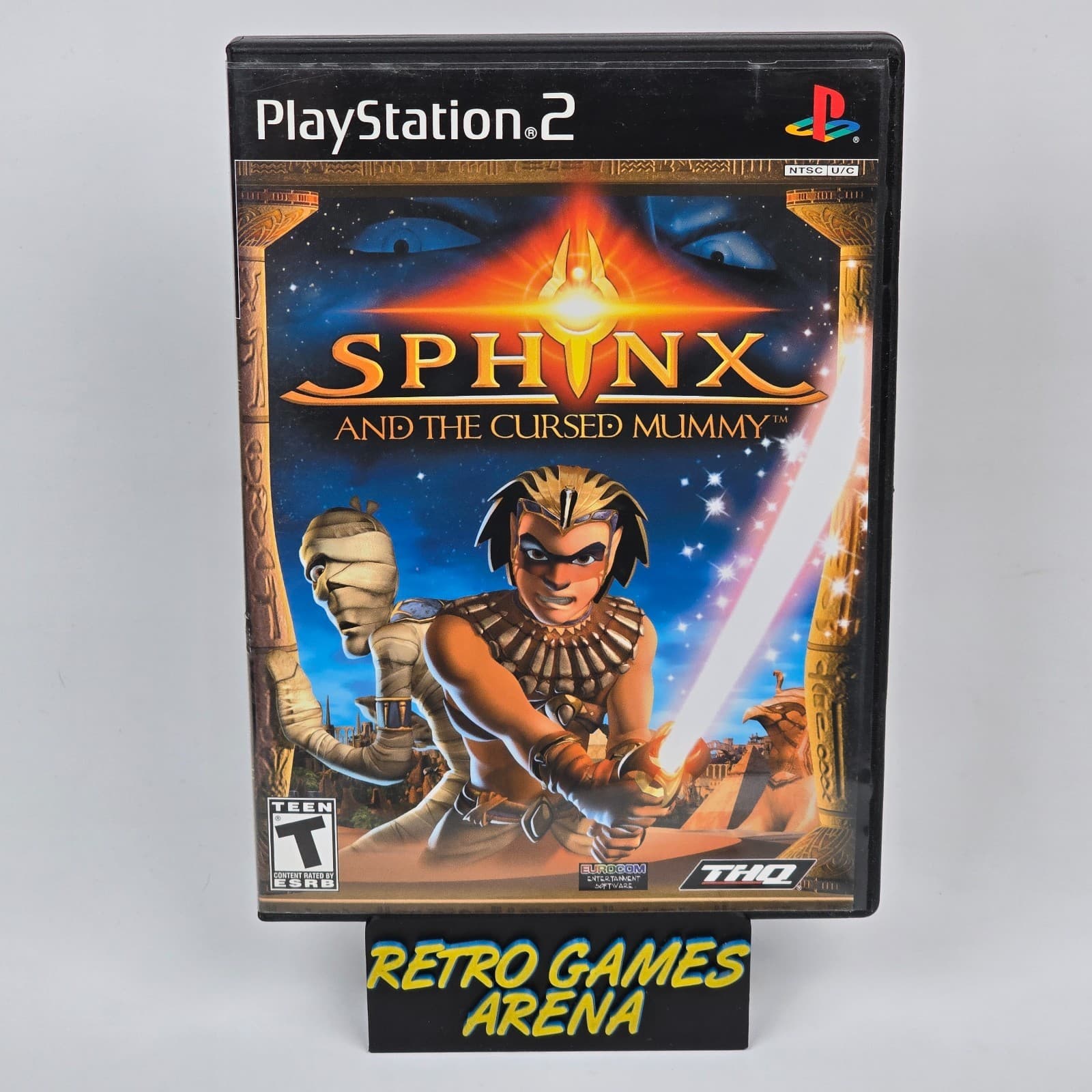 Sphinx and the Cursed Mummy (PlayStation 2 PS2) CIB COMPLETE