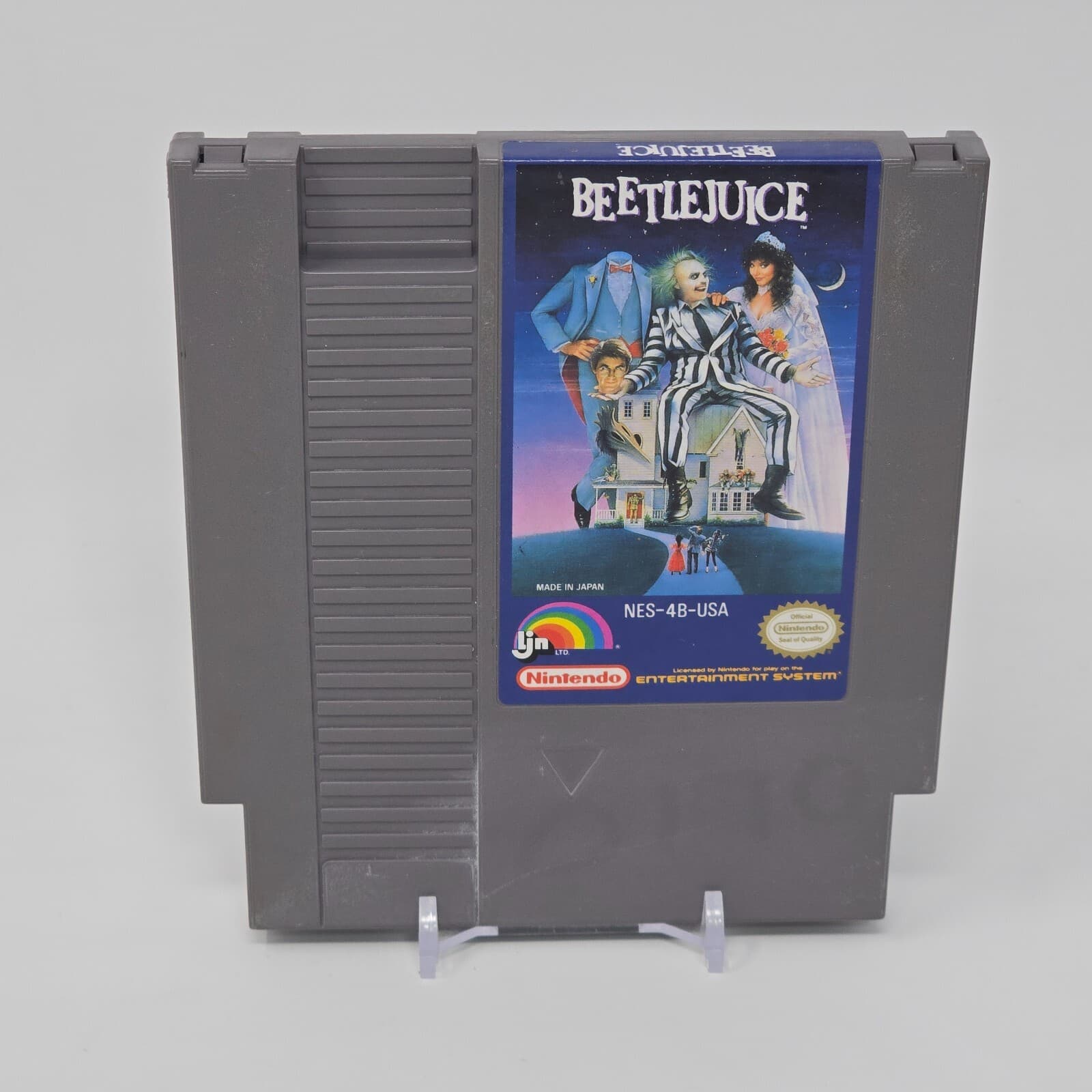 Beetlejuice (Nintendo NES) TESTED (Sticker on Back)