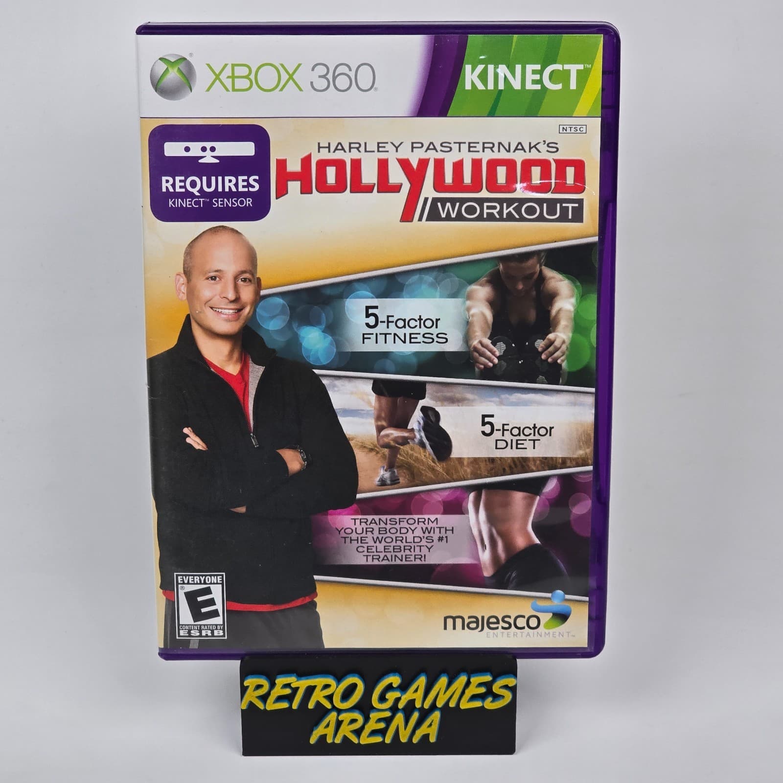 Harley Pasternak's Hollywood Workout (Xbox 360) Case & Disc