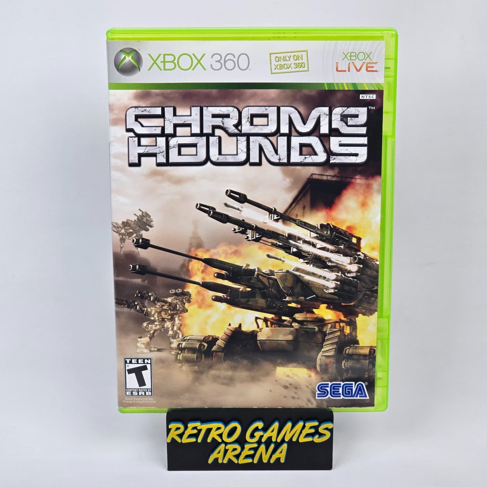 Chrome Hounds Chromehounds (Xbox 360) CIB COMPLETE