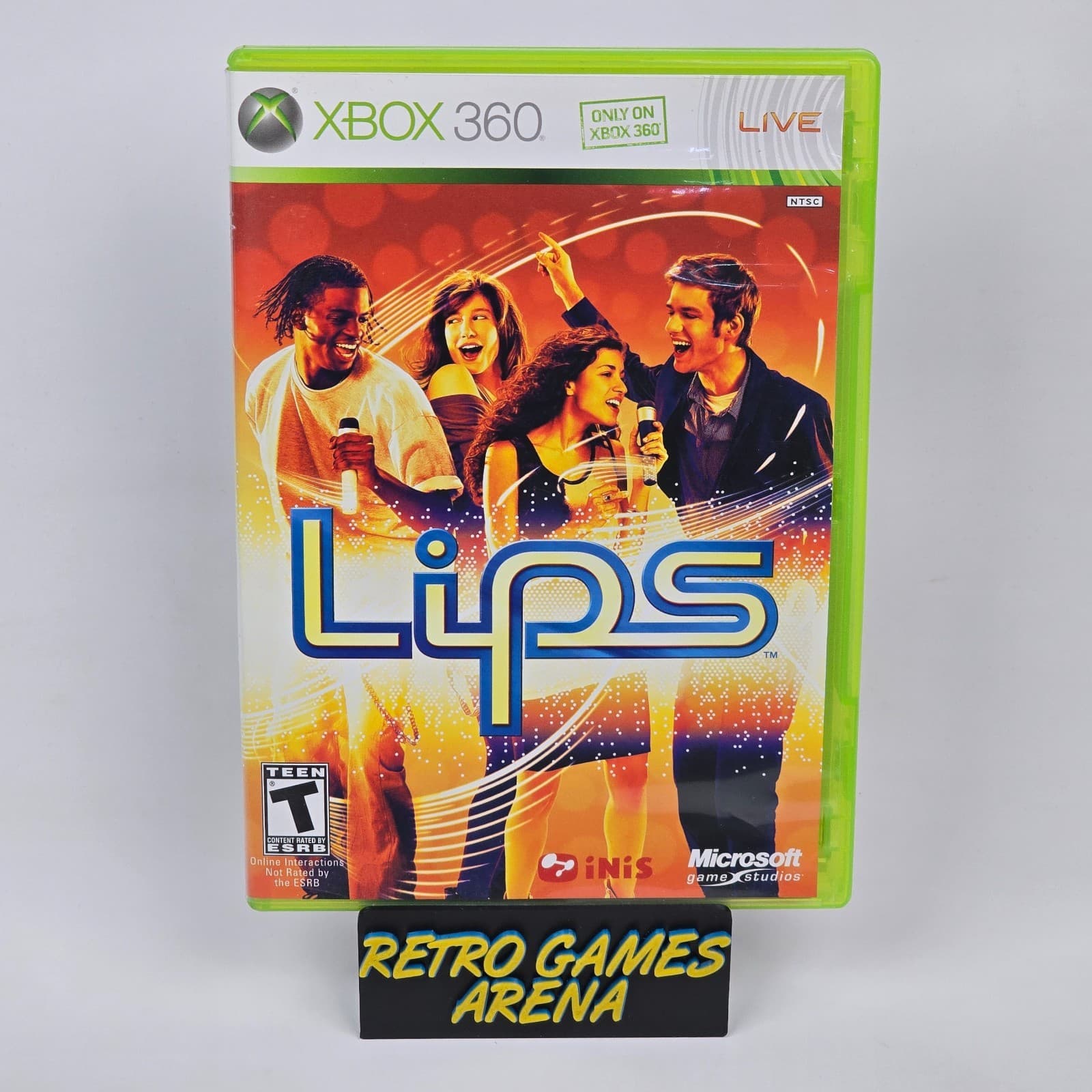 Lips (Xbox 360) CIB COMPLETE