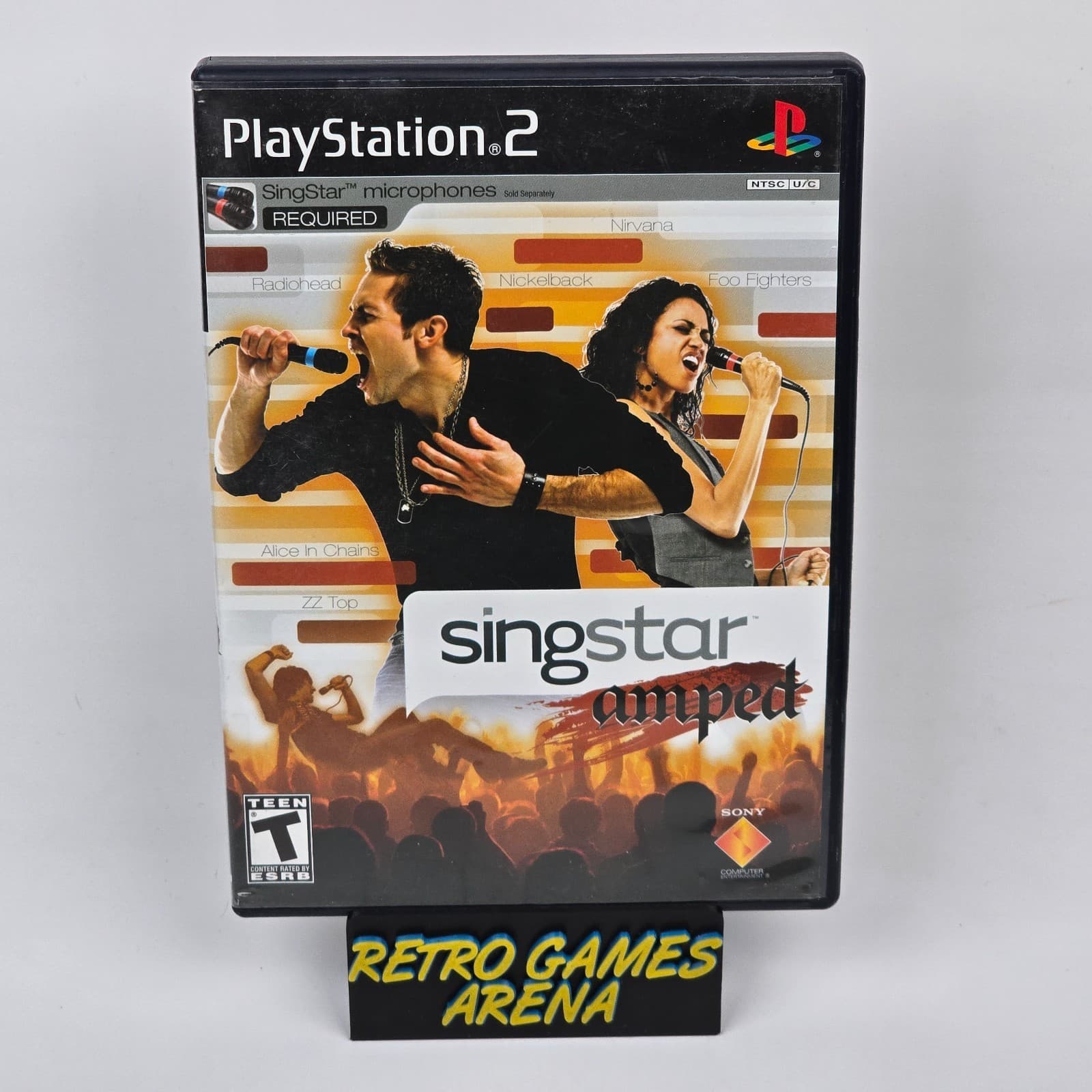 Singstar: Amped (PlayStation 2 PS2) CIB COMPLETE