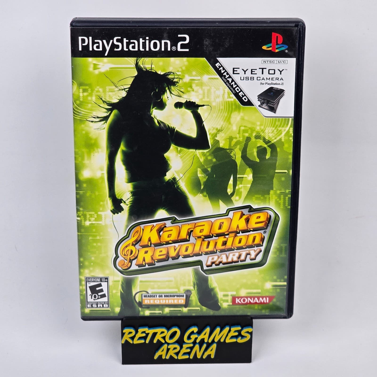 Karaoke Revolution Party (PlayStation 2 PS2) CIB COMPLETE