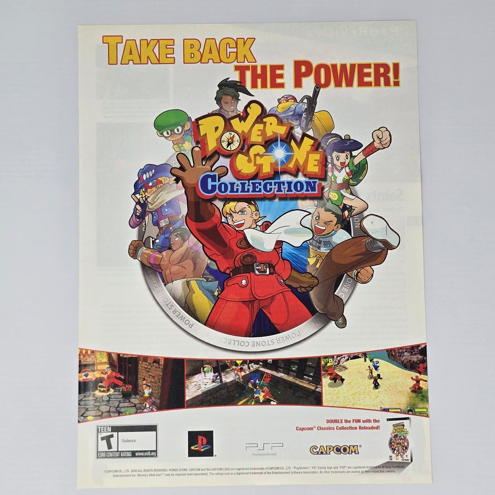 Power Stone Collection PSP Take Back Print Ad/Poster