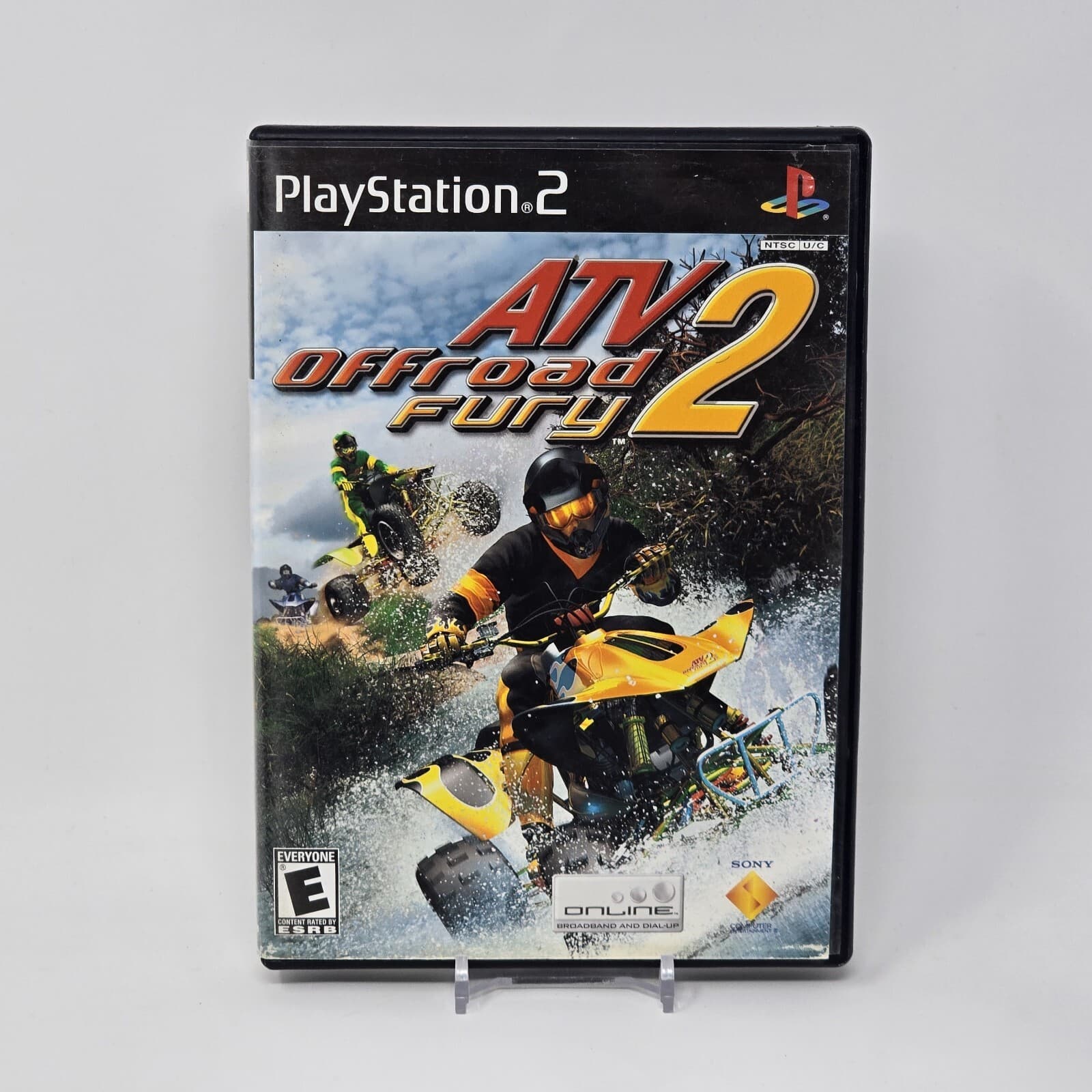 ATV Offroad Fury 2 (PlayStation 2 PS2) Case & Disc TESTED