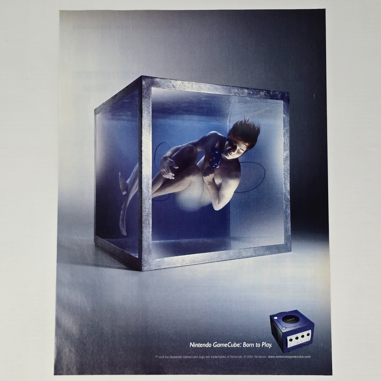 Nintendo GameCube Console Authentic Magazine Ad