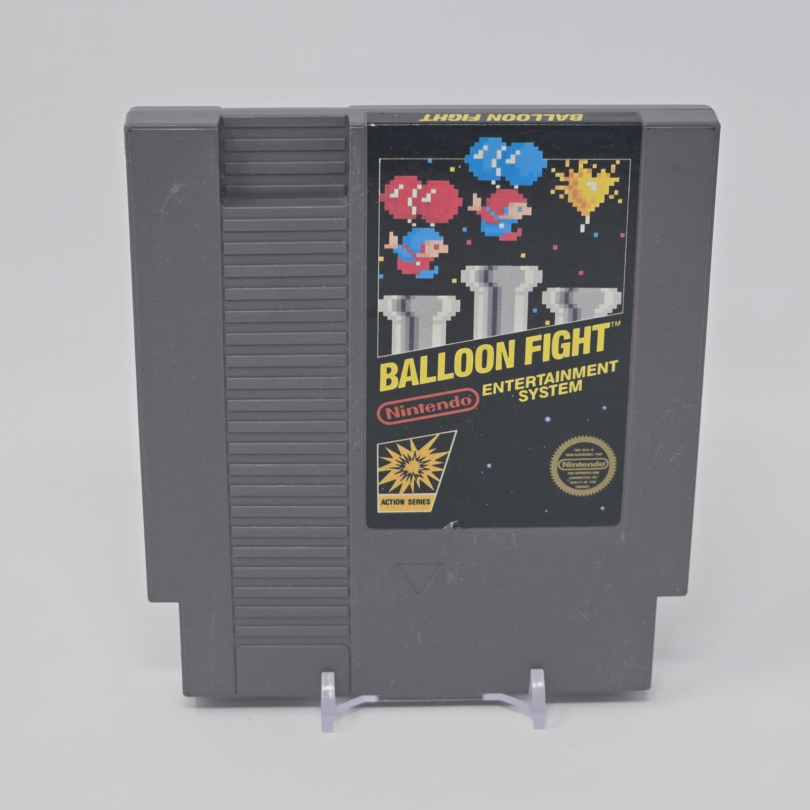 Balloon Fight (Nintendo NES) 5-Screw Cartridge CLEANED & TESTED