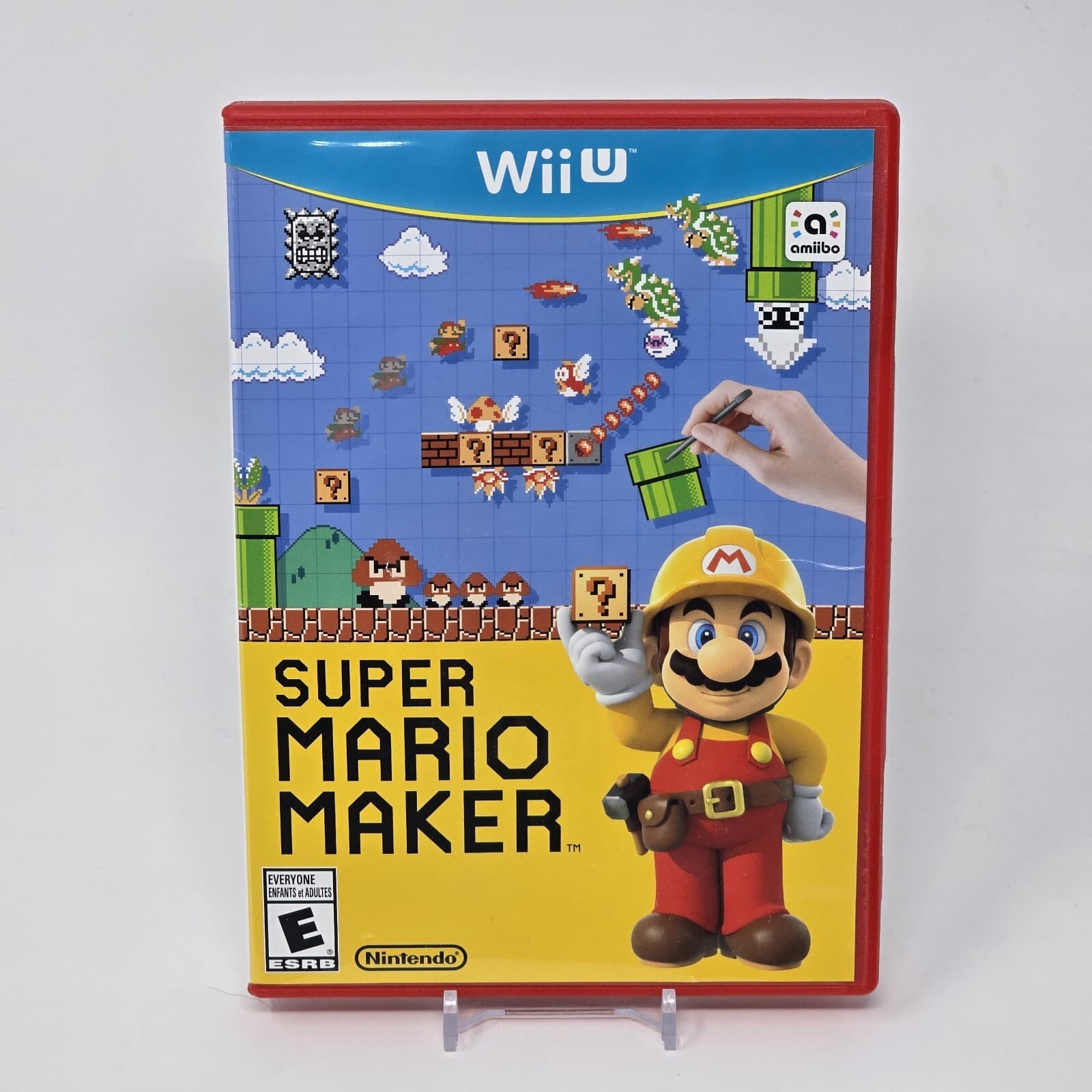 Super Mario Maker (Nintendo Wii U) CIB COMPLETE & TESTED