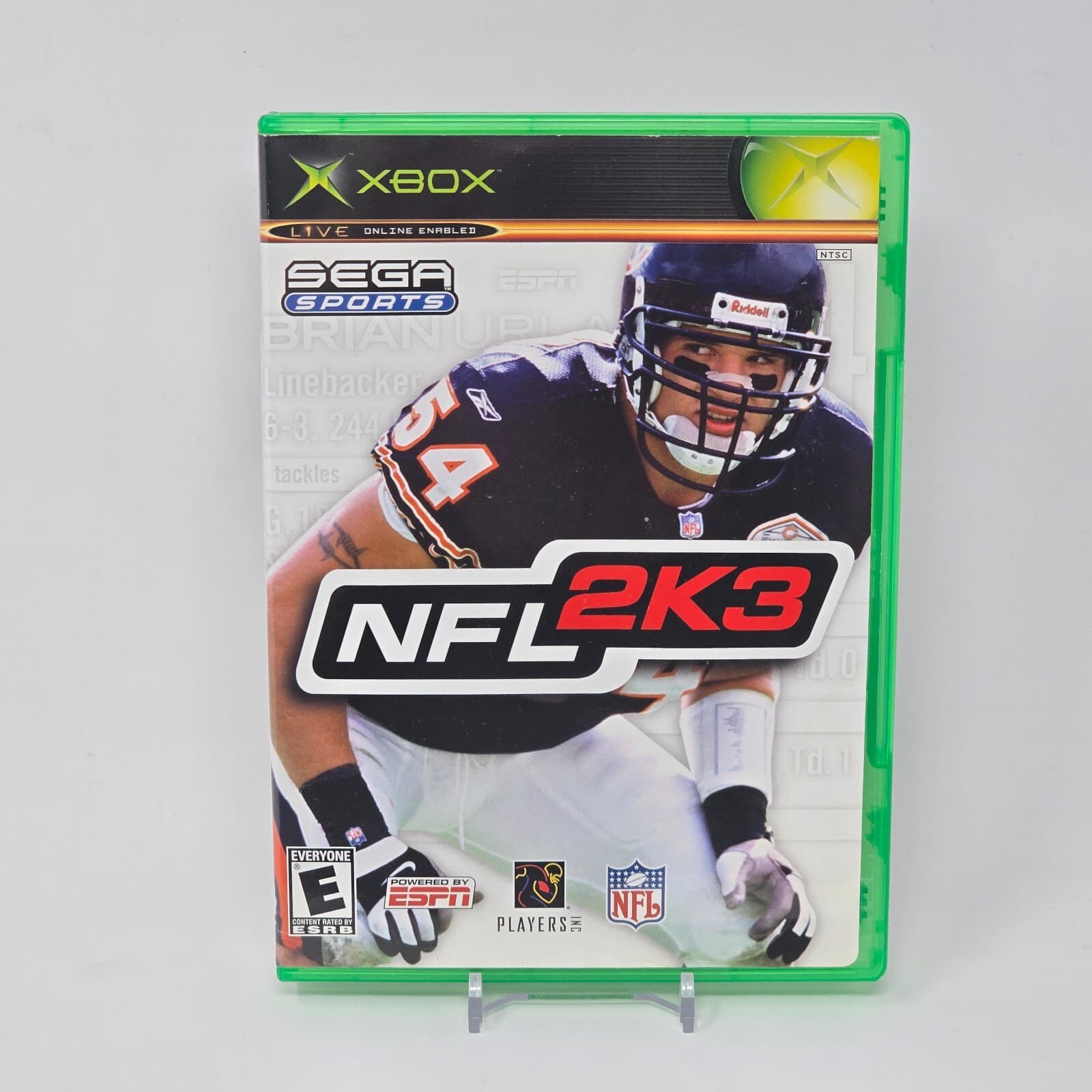 NFL 2K3 (Original Xbox) Case & Disc TESTED