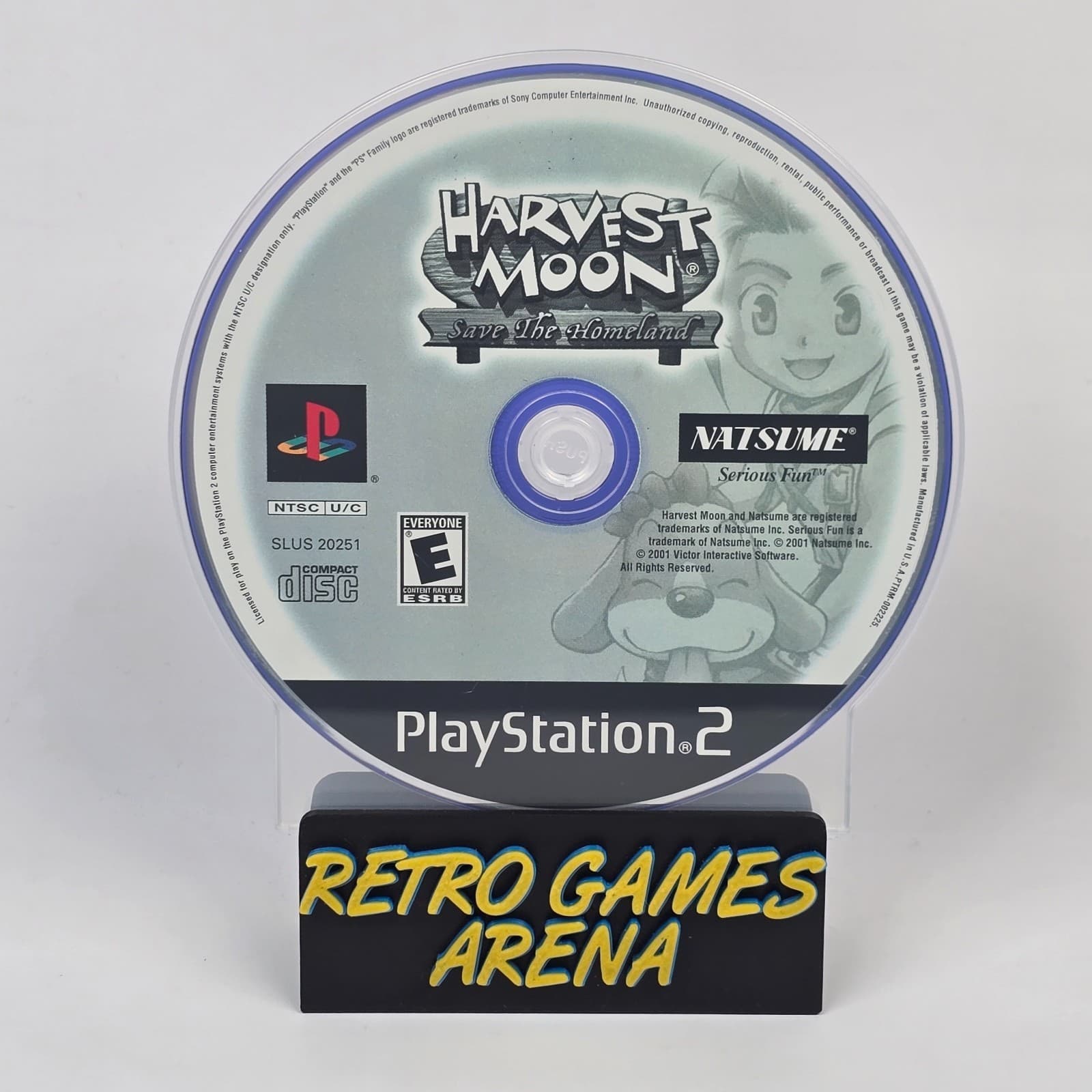 Harvest Moon: Save the Homeland (PlayStation 2 PS2) Disc