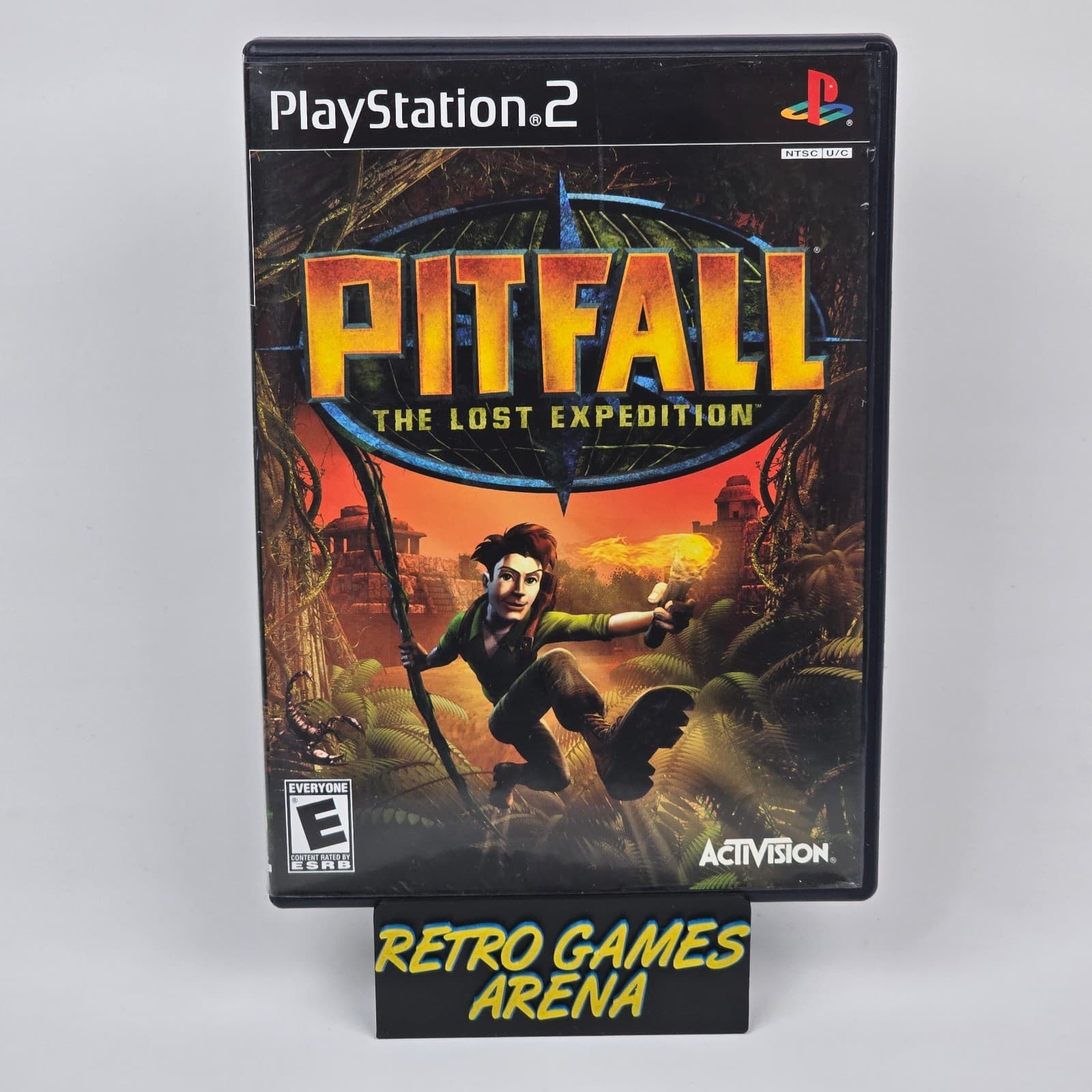 Pitfall: The Lost Expedition (PlayStation 2 PS2) Case & Disc