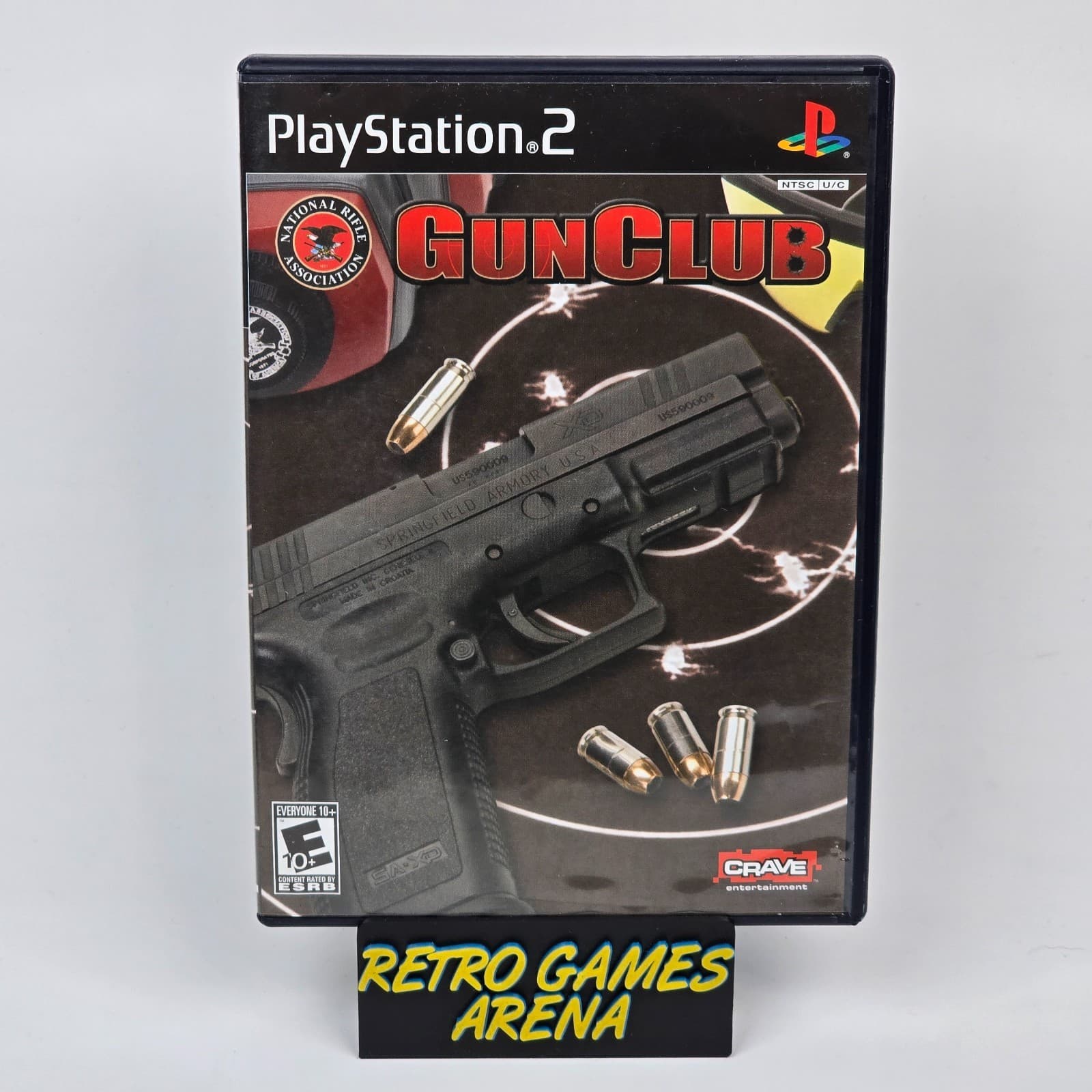 NRA Gun Club (PlayStation 2 PS2) CIB COMPLETE