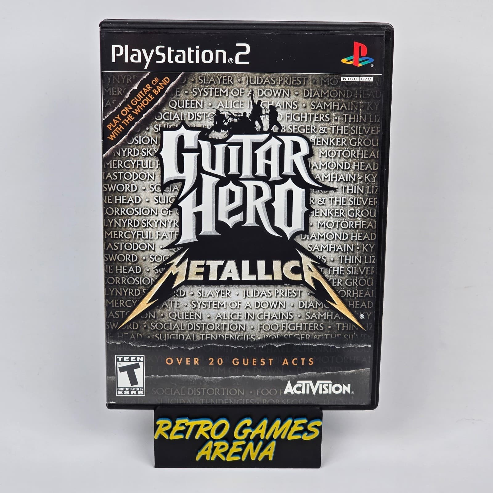 Guitar Hero: Metallica (PlayStation 2 PS2) CIB COMPLETE