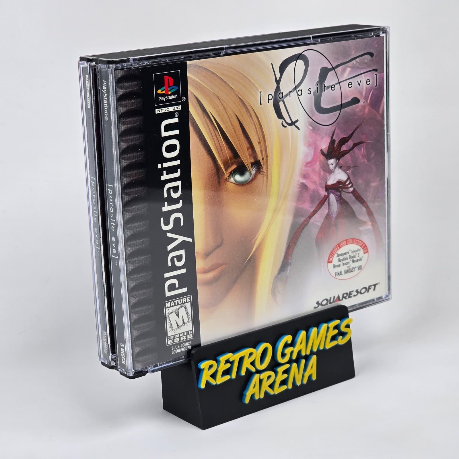 💿REFURBISHED Parasite Eve (PlayStation 1 PS1) Black Label CIB COMPLETE💿