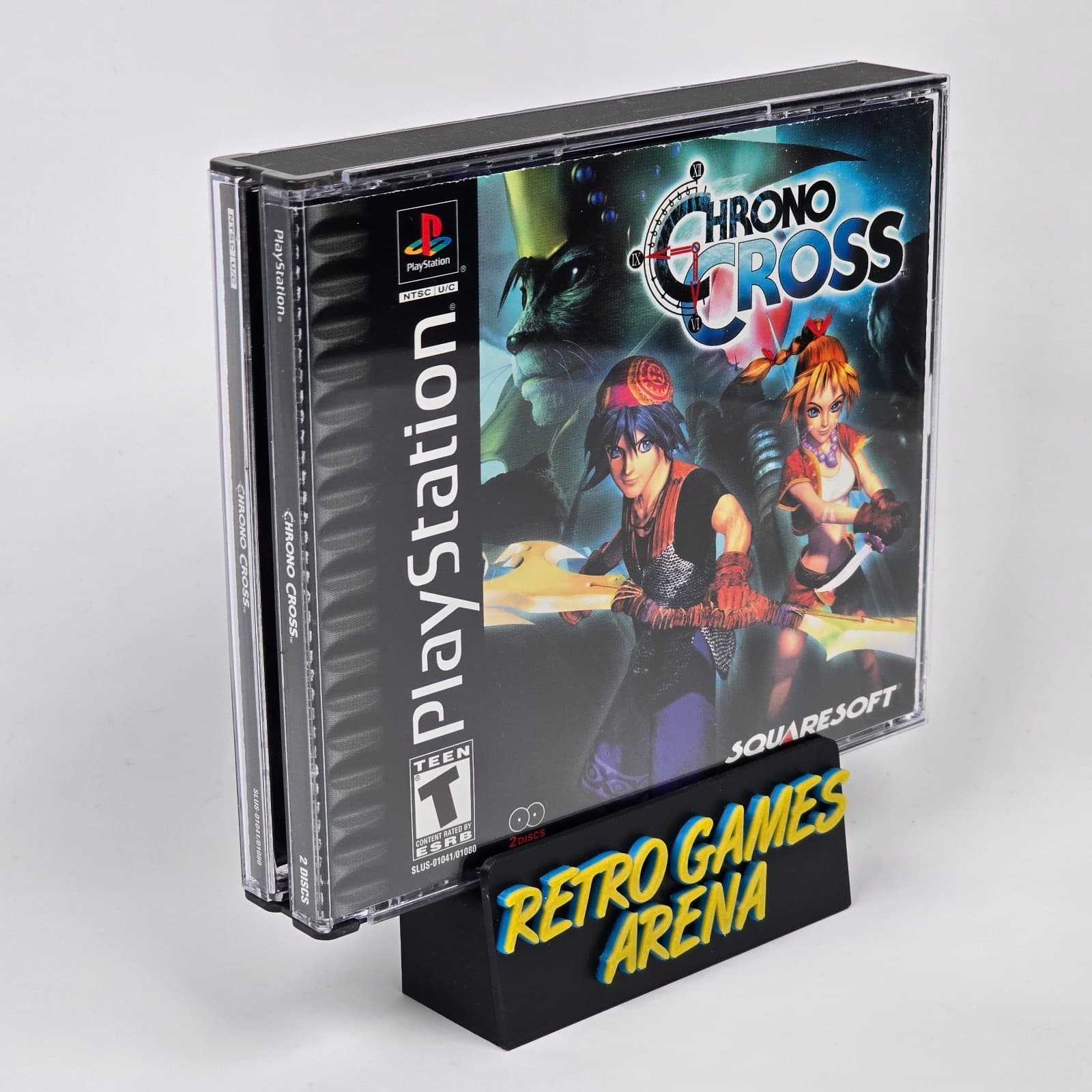 💿REFURBISHED Chrono Cross (PlayStation 1 PS1) Black Label CIB COMPLETE💿