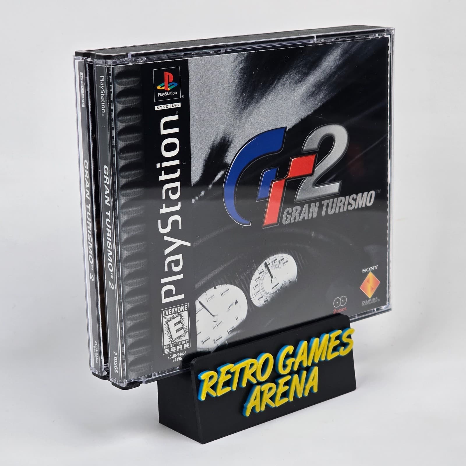 💿REFURBISHED Gran Turismo 2 (PlayStation 1 PS1) Black Label CIB COMPLETE💿