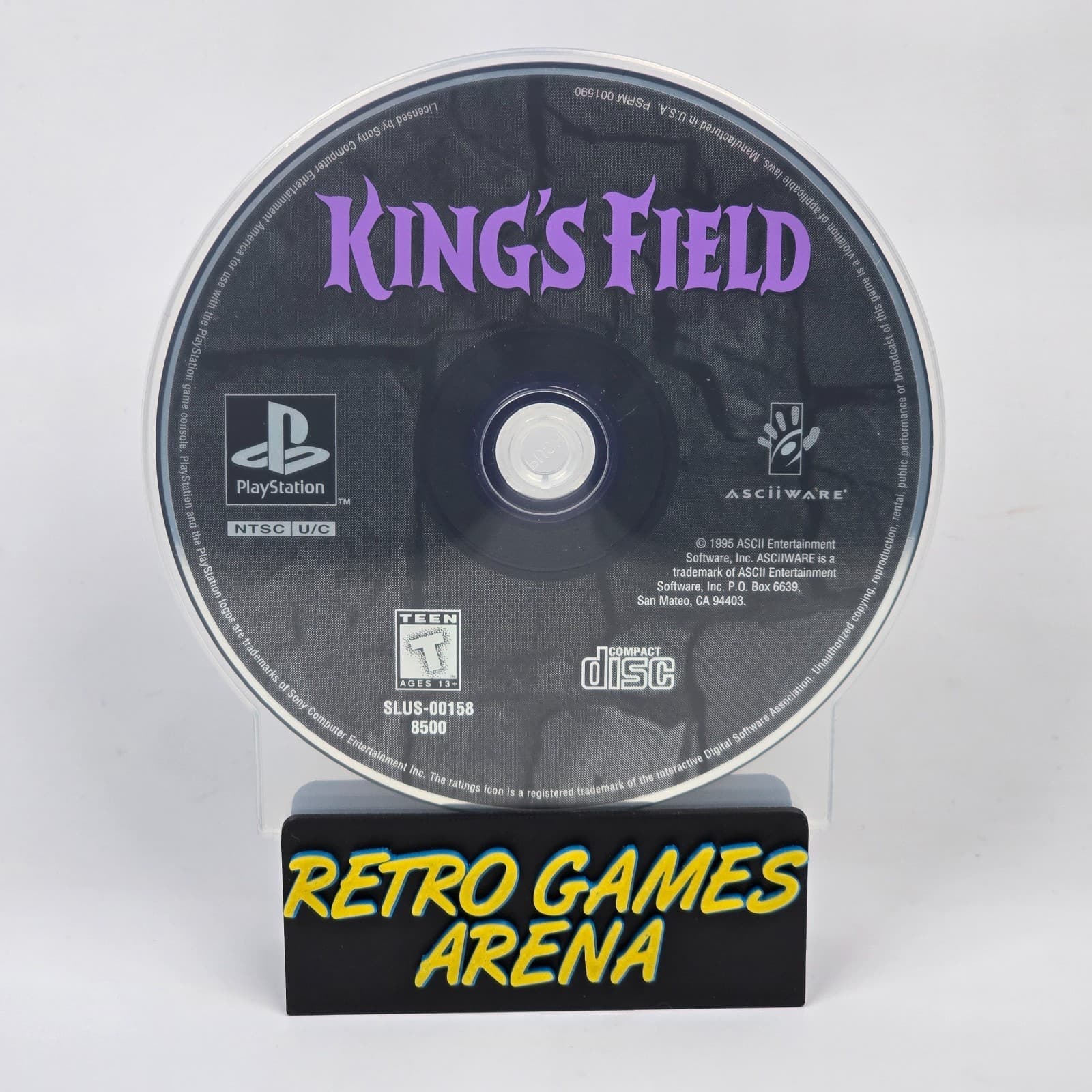 King's Field (PlayStation 1 PS1) Disc