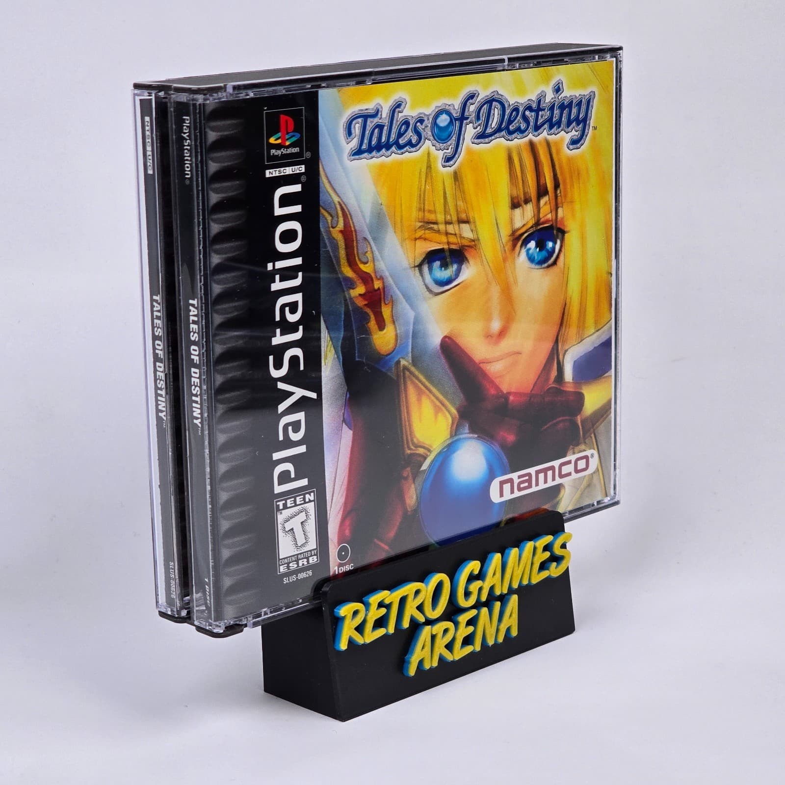 Tales of Destiny (PlayStation 1 PS1) Case & Discs