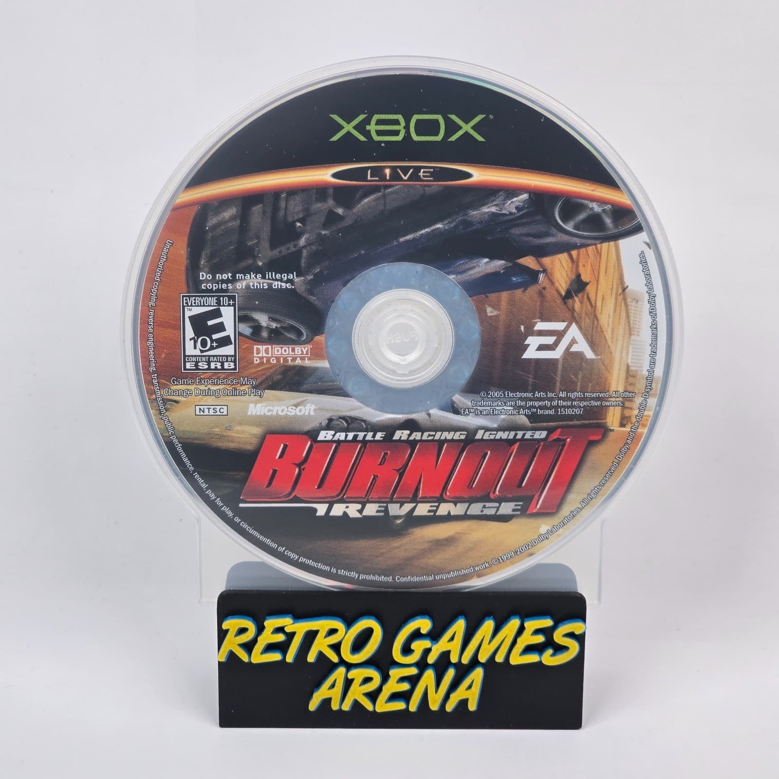 Burnout: Revenge (Original Xbox) Black Label Disc