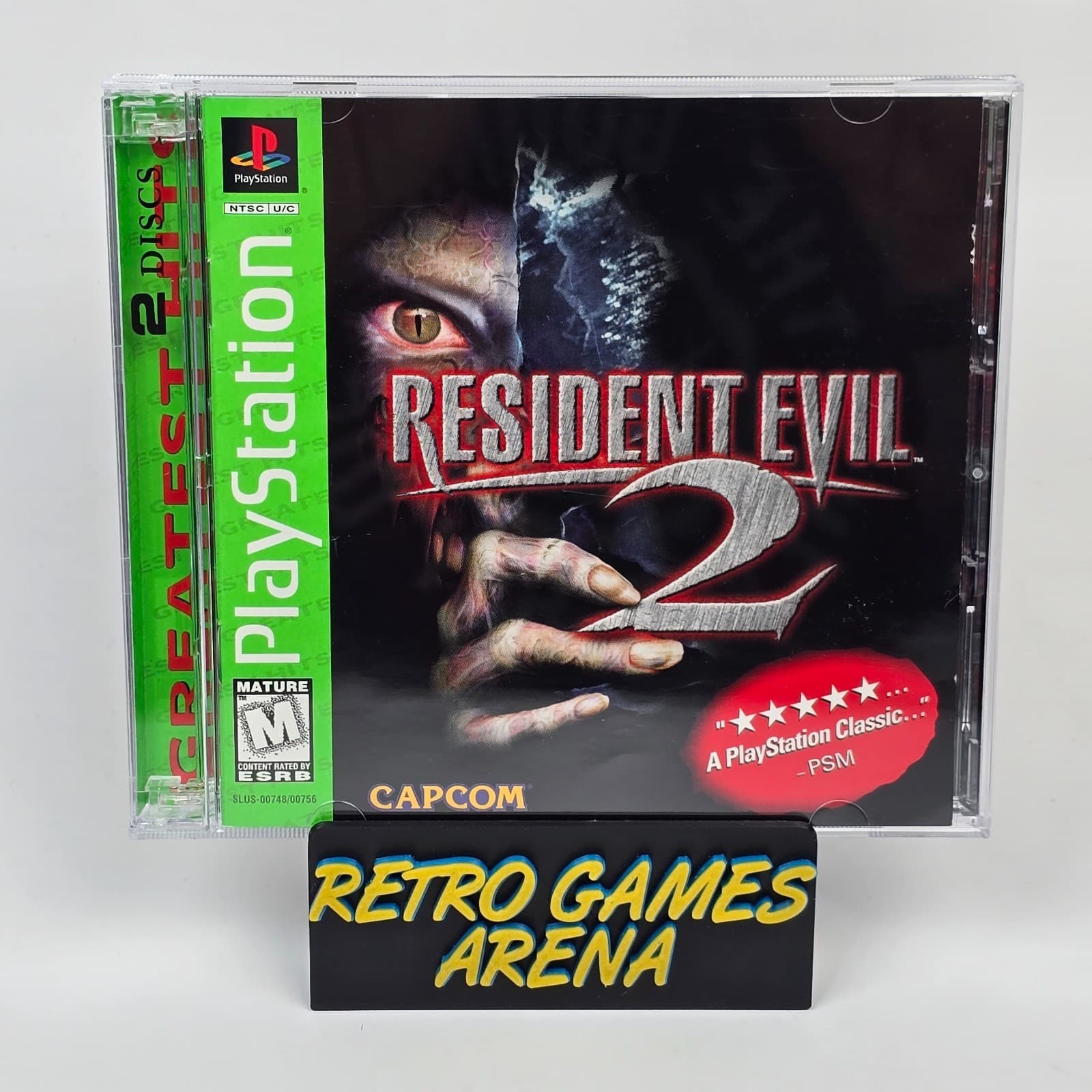 Resident Evil 2 (PlayStation 1 PS1) Greatest Hits CIB COMPLETE