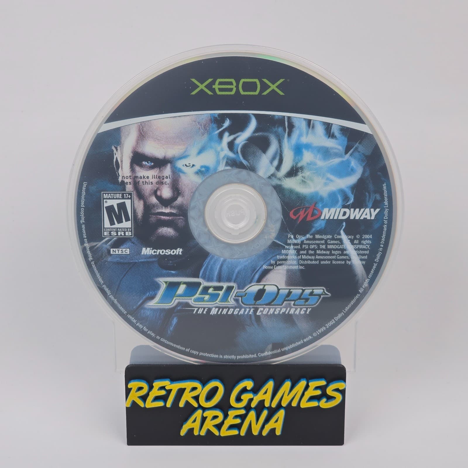 Psi-Ops: The Mindgate Conspiracy (Original Xbox) Disc