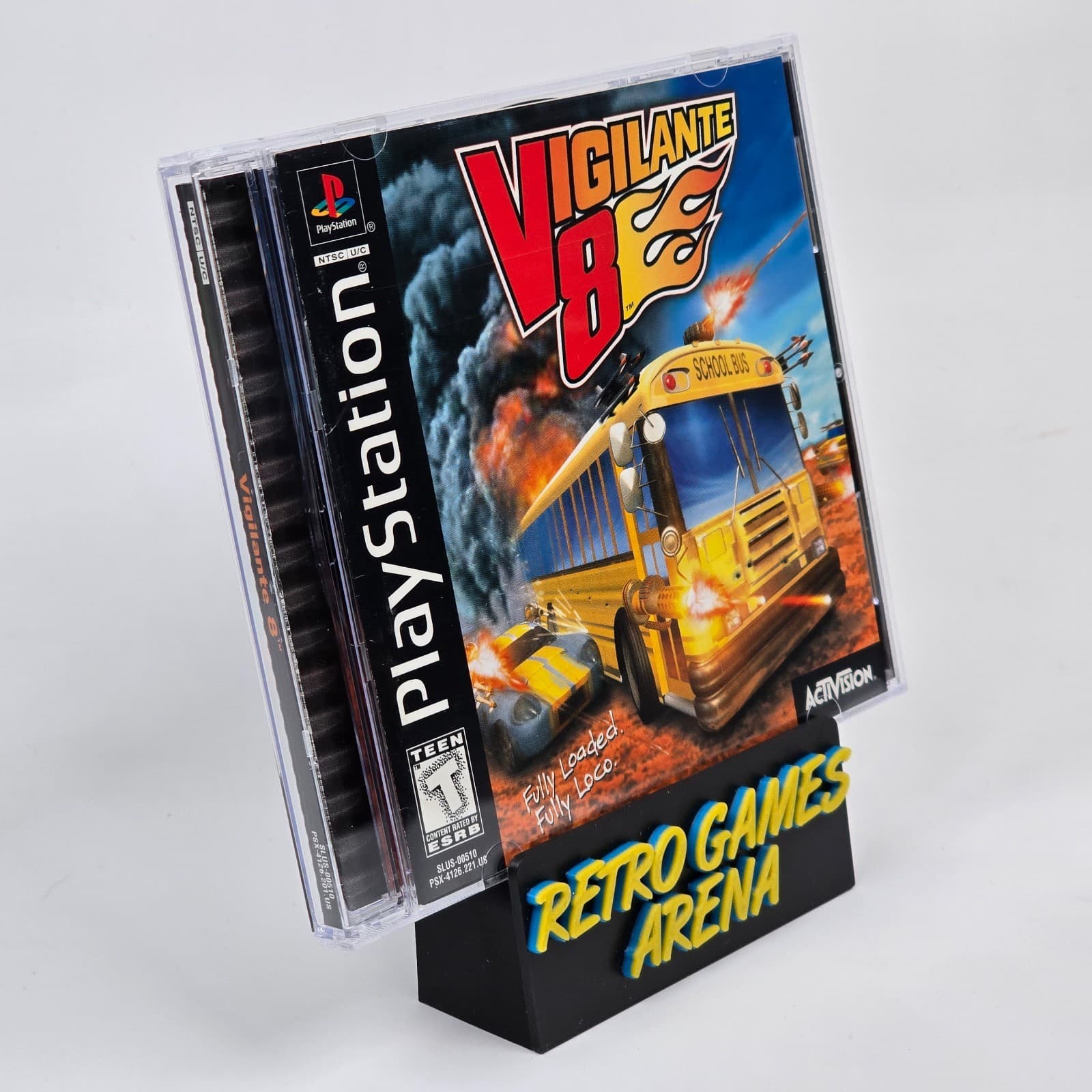 💿REFURBISHED Vigilante 8 (PlayStation 1 PS1) Black Label CIB COMPLETE💿