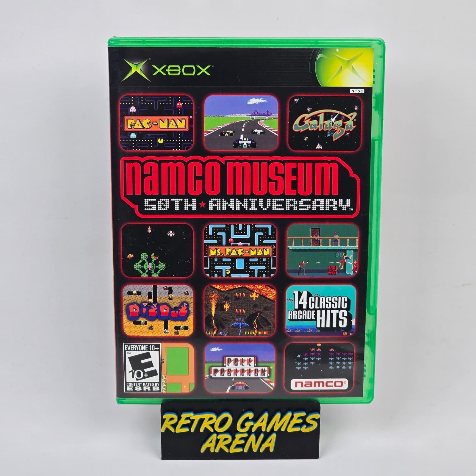 Namco Museum 50th Anniversary (Original Xbox) Case & Disc