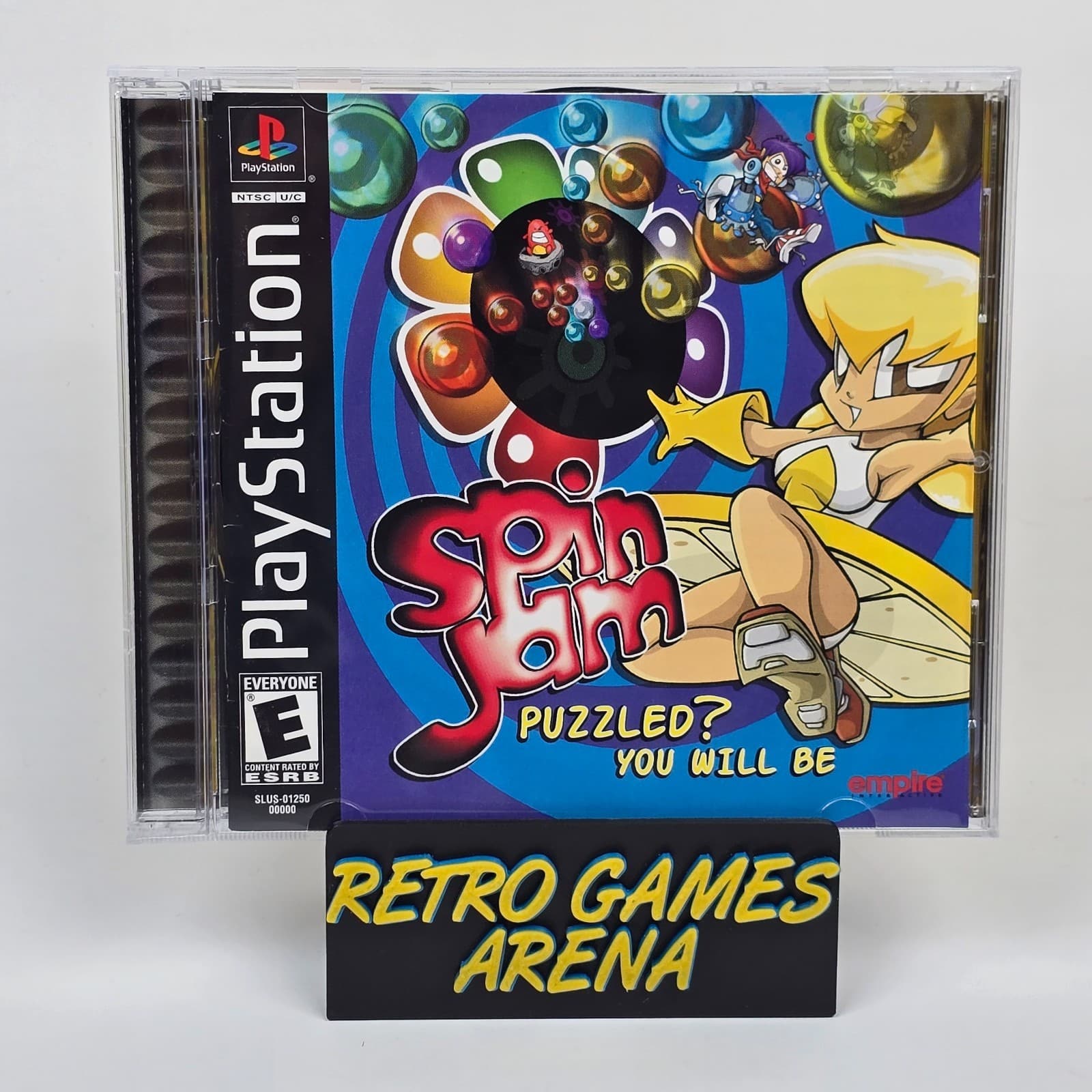 Spin Jam (PlayStation 1 PS1) CIB COMPLETE