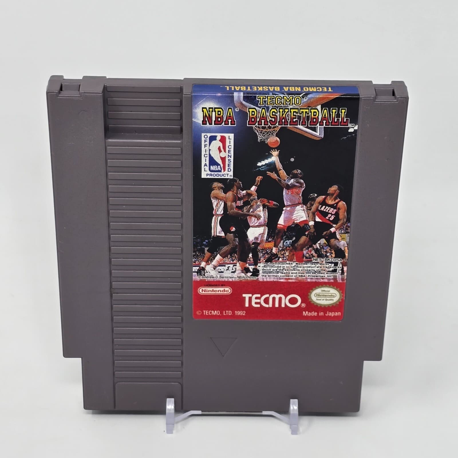 Tecmo NBA Basketball (Nintendo NES) CLEANED & TESTED