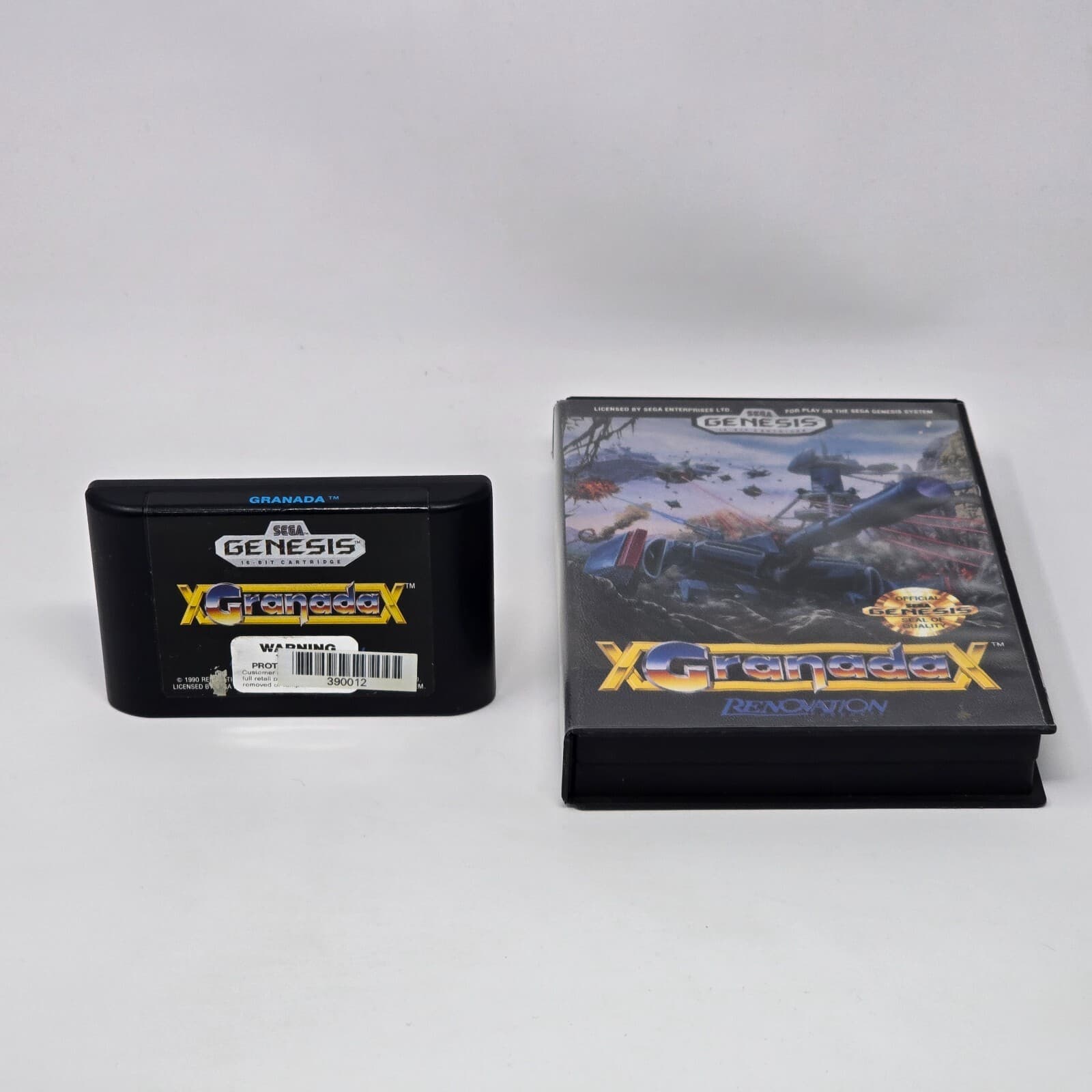 Granada (Sega Genesis) Case & Cartridge TESTED (Stickers on Cart)