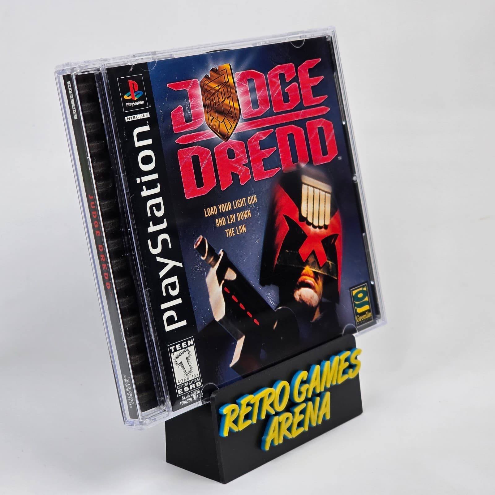 💿REFURBISHED Judge Dredd (PlayStation 1 PS1) CIB COMPLETE💿