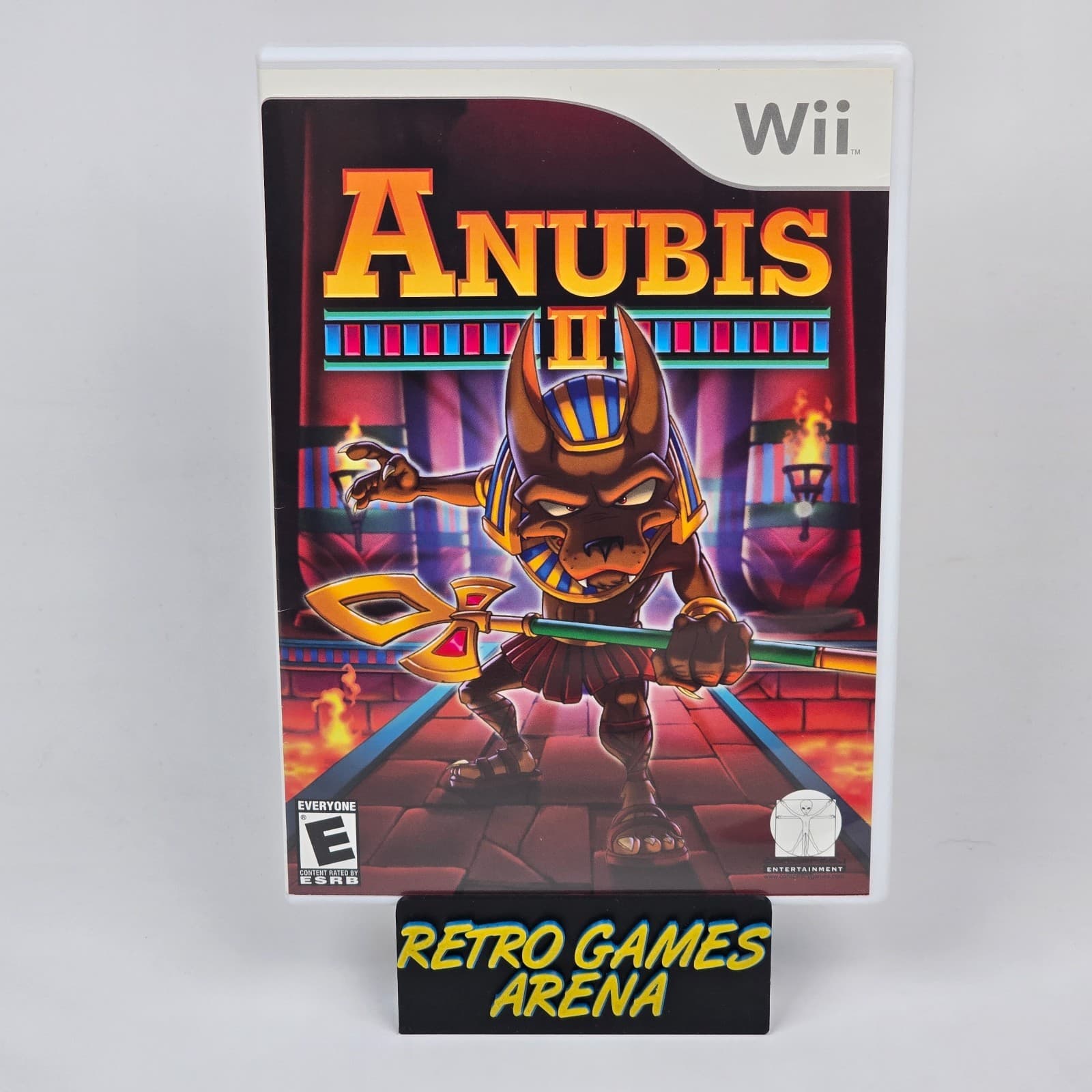 Anubis II 2 (Nintendo Wii) Case & Disc