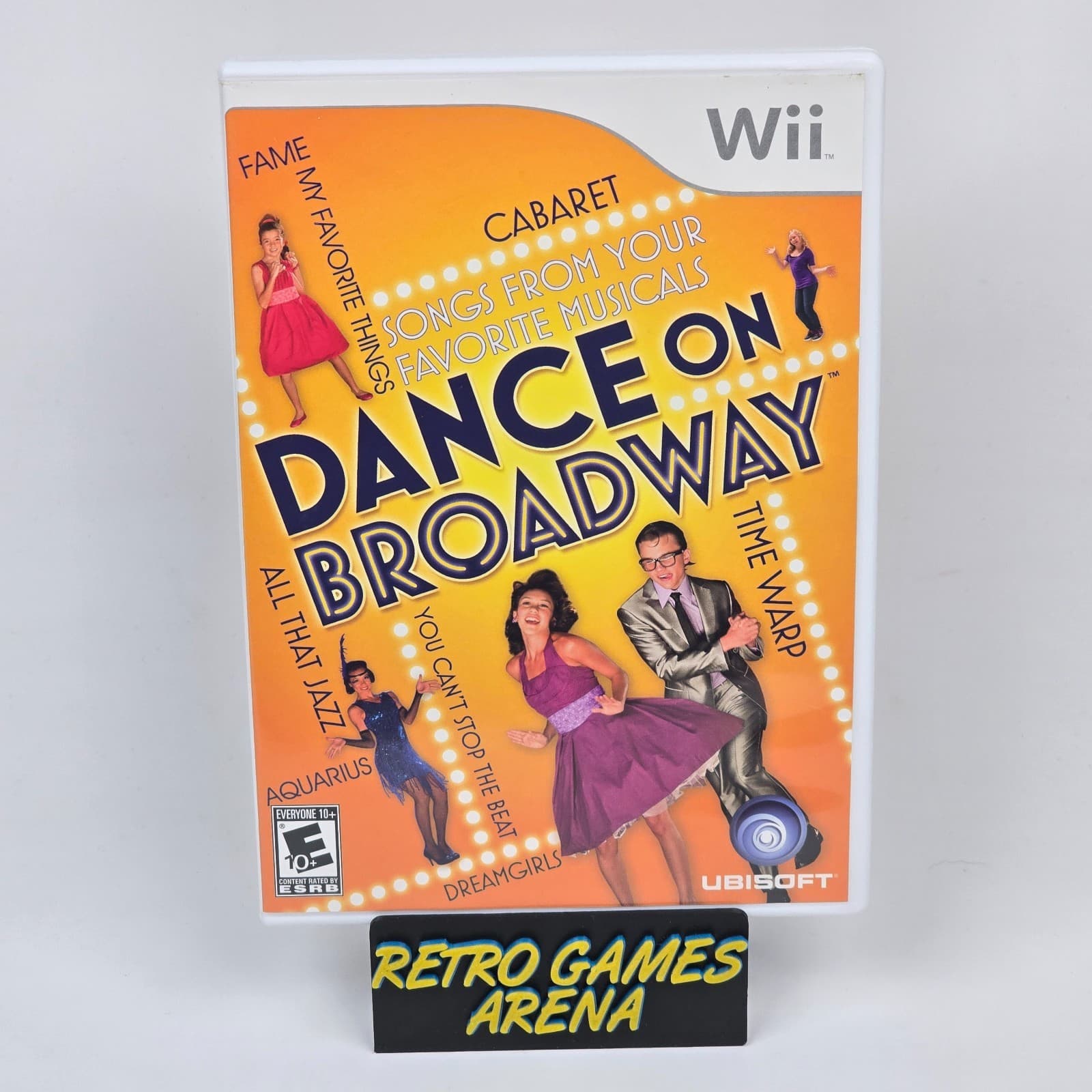 Dance on Broadway (Nintendo Wii) Case & Disc