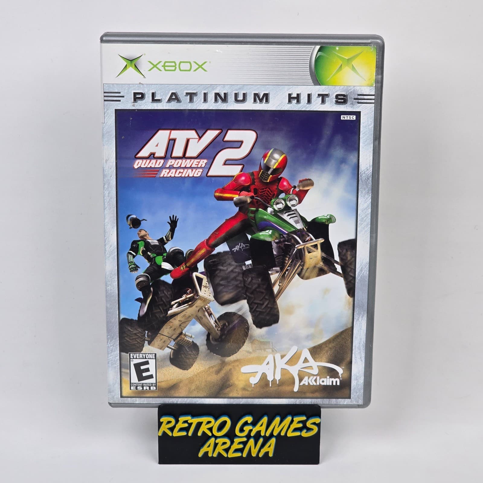 ATV Quad Power Racing 2 (Original Xbox) Platinum Hits CIB COMPLETE