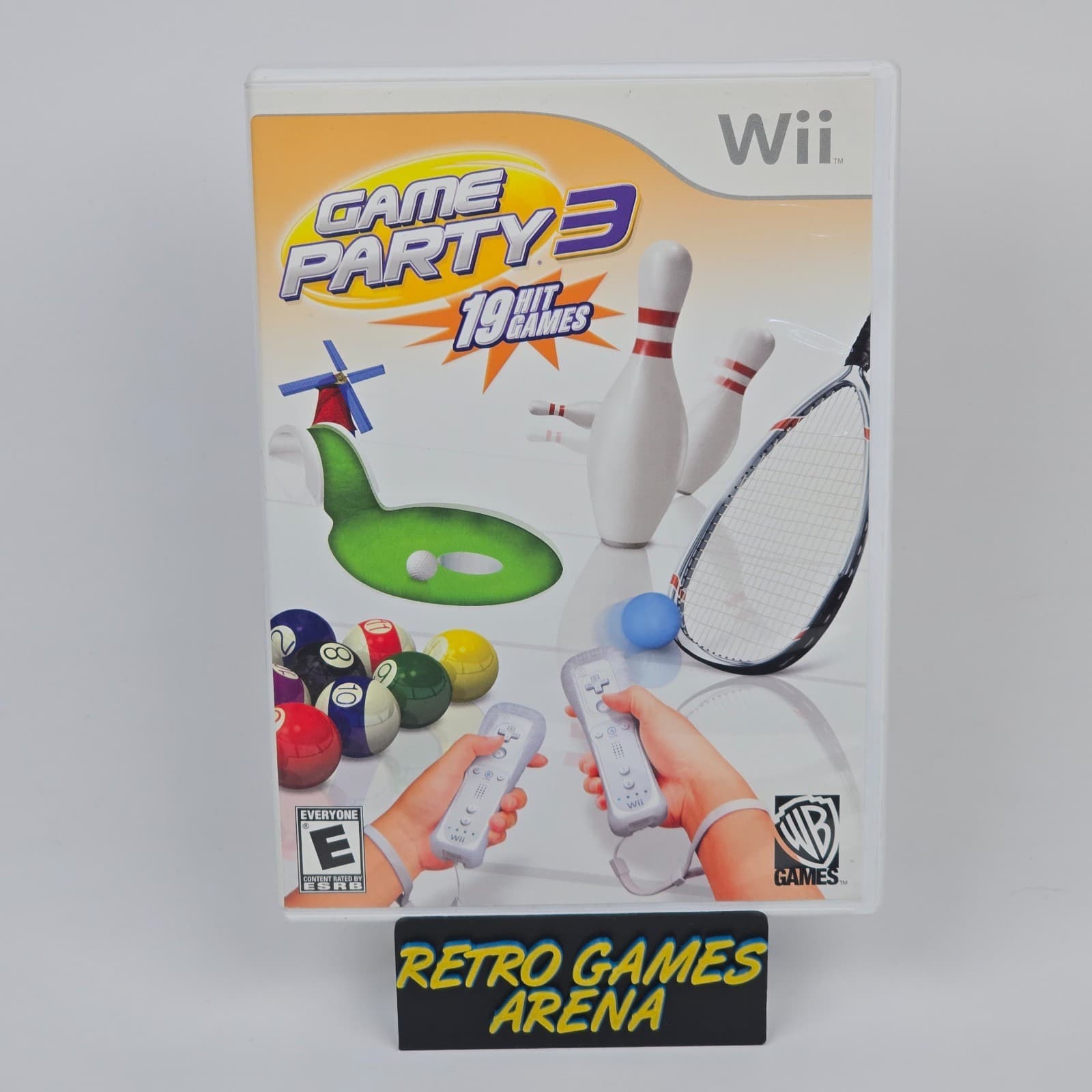 Game Party 3 (Nintendo Wii) Case & Disc