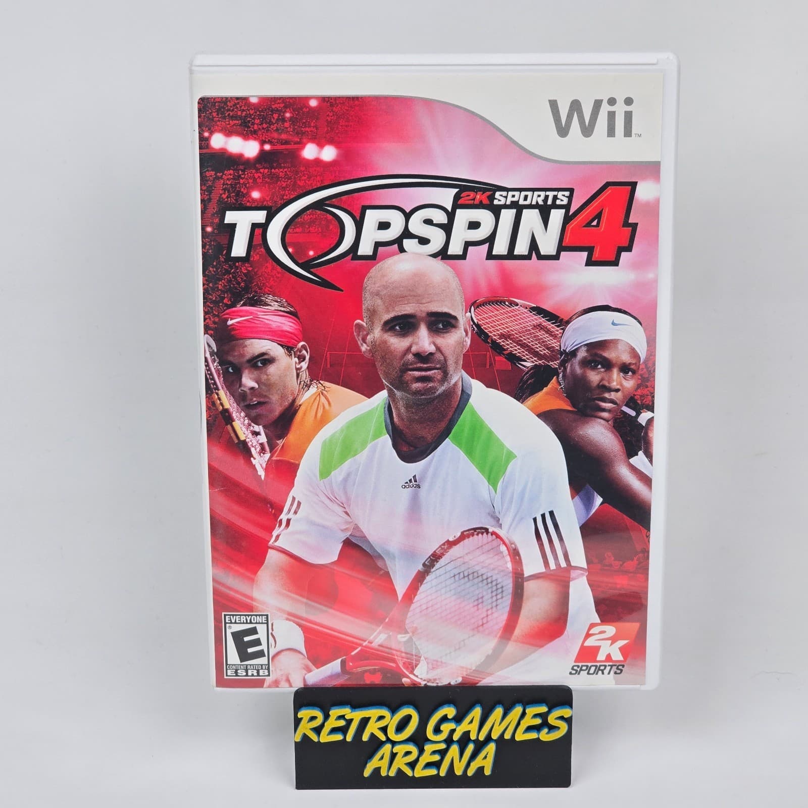 Top Spin 4 (Nintendo Wii) CIB COMPLETE