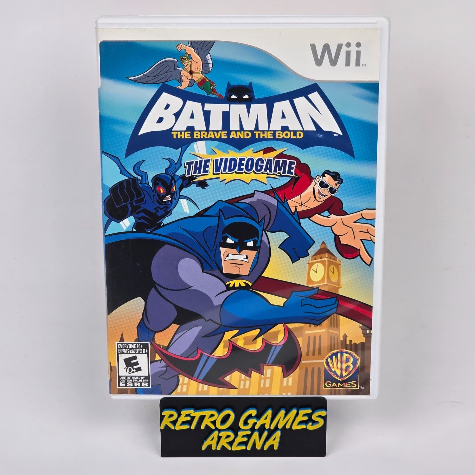 Batman: The Brave and the Bold - The Videogame (Nintendo Wii) CIB COMPLETE