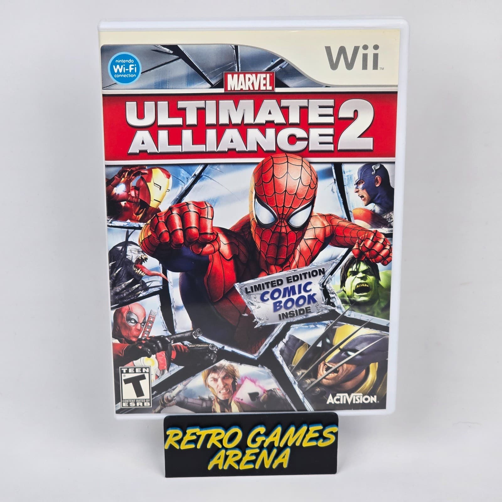 Marvel: Ultimate Alliance 2 (Nintendo Wii) CIB COMPLETE