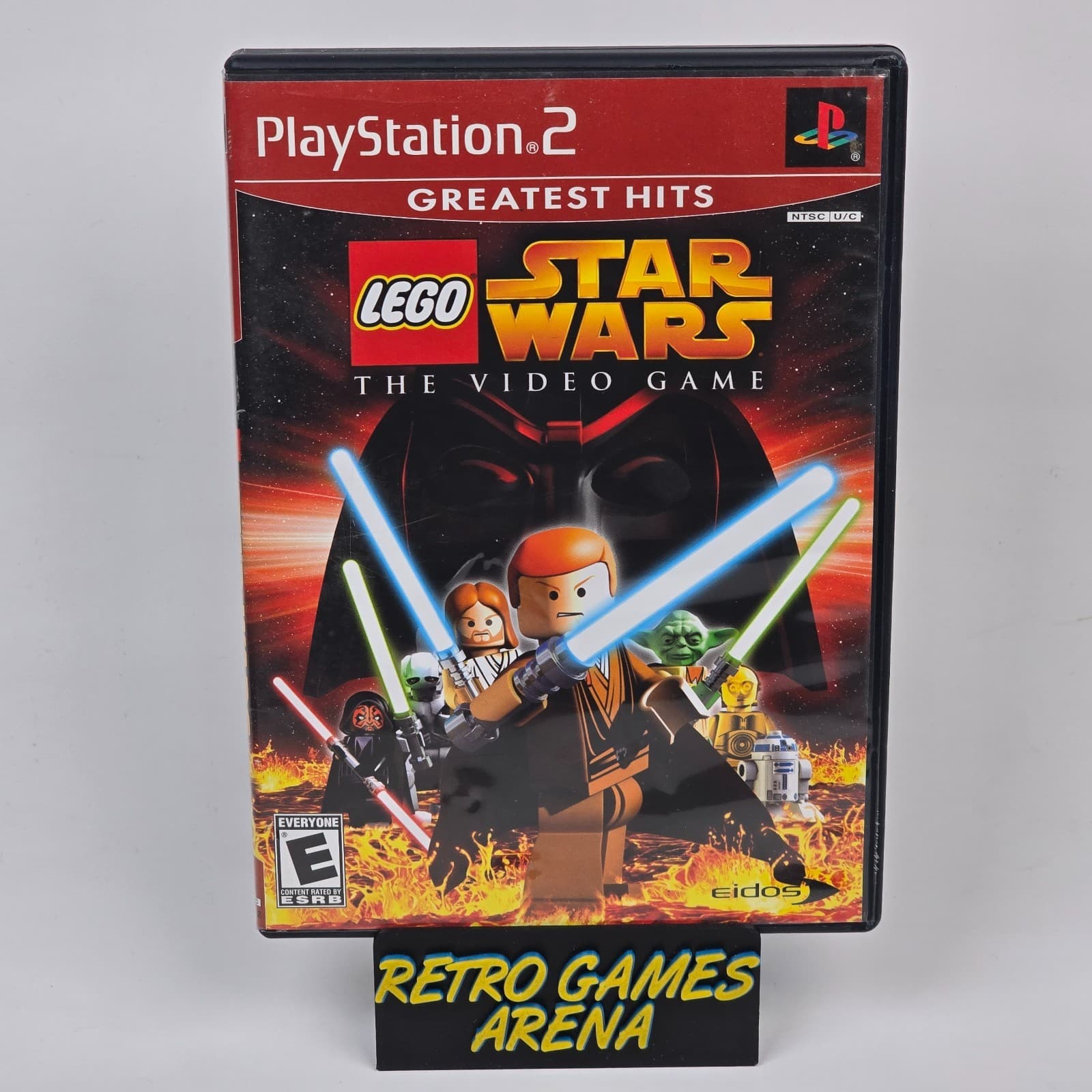 LEGO Star Wars: The Video Game (PlayStation 2 PS2) Greatest Hits Case & Disc