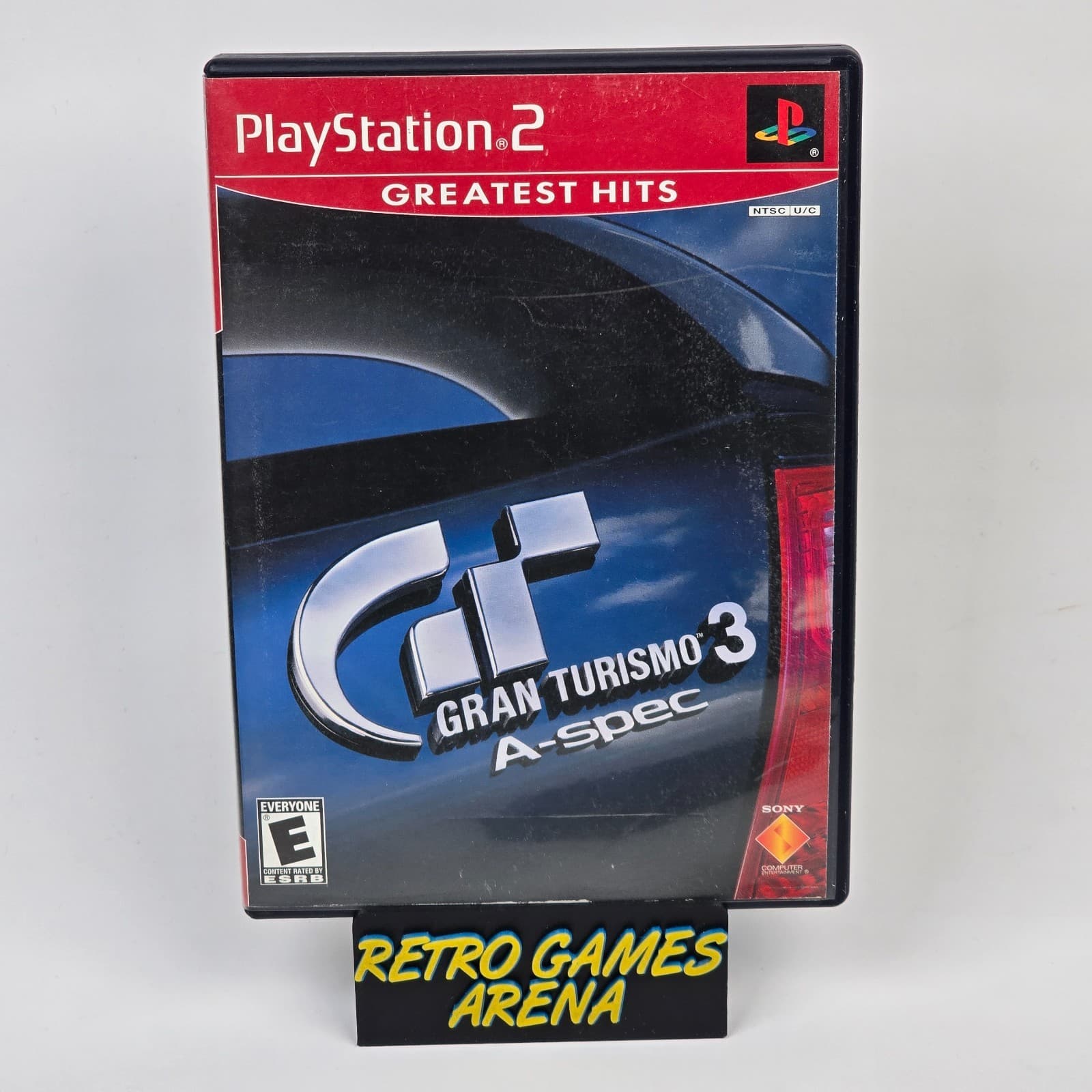 Gran Turismo 3: A-spec (PlayStation 2 PS2) Greatest Hits Case & Disc